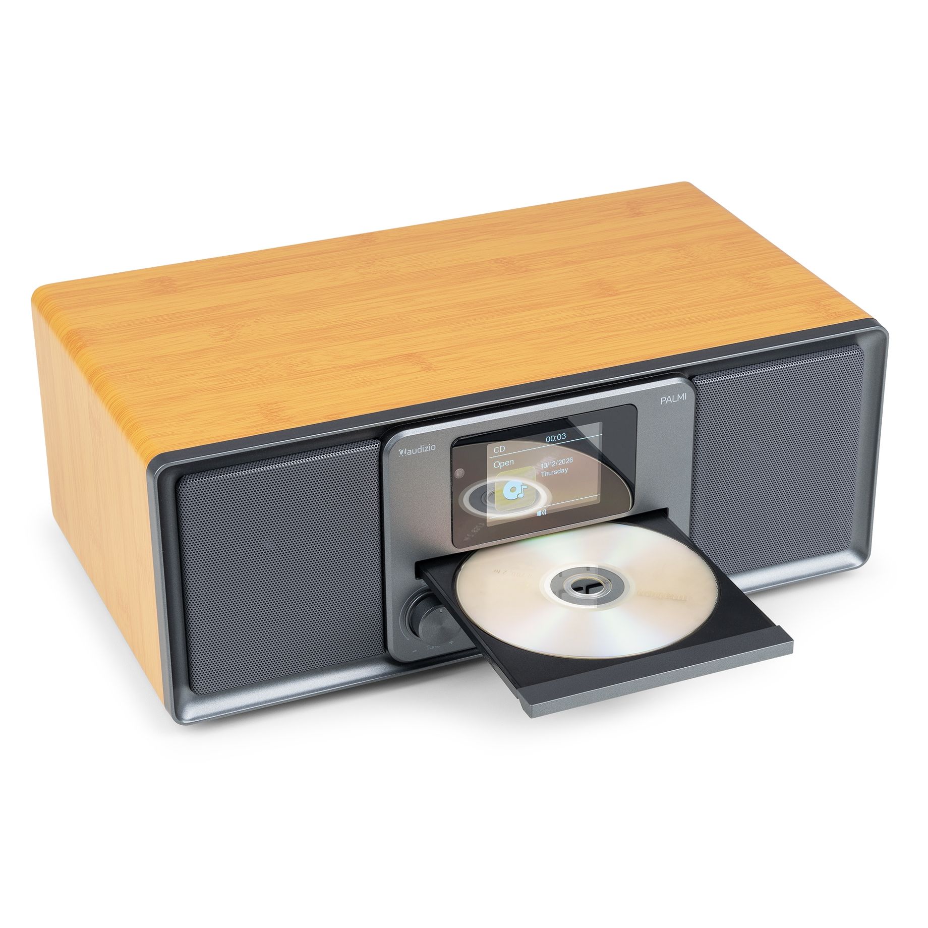 Palmi All-in-One Music System CD/DAB+ Bamboo