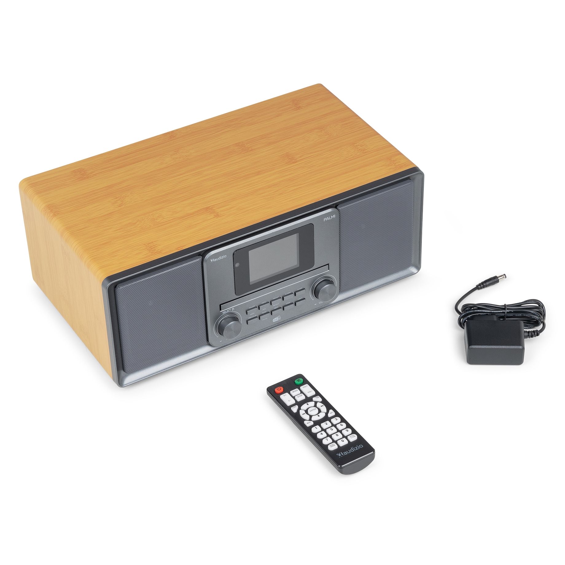 Palmi All-in-One Music System CD/DAB+ Bamboo