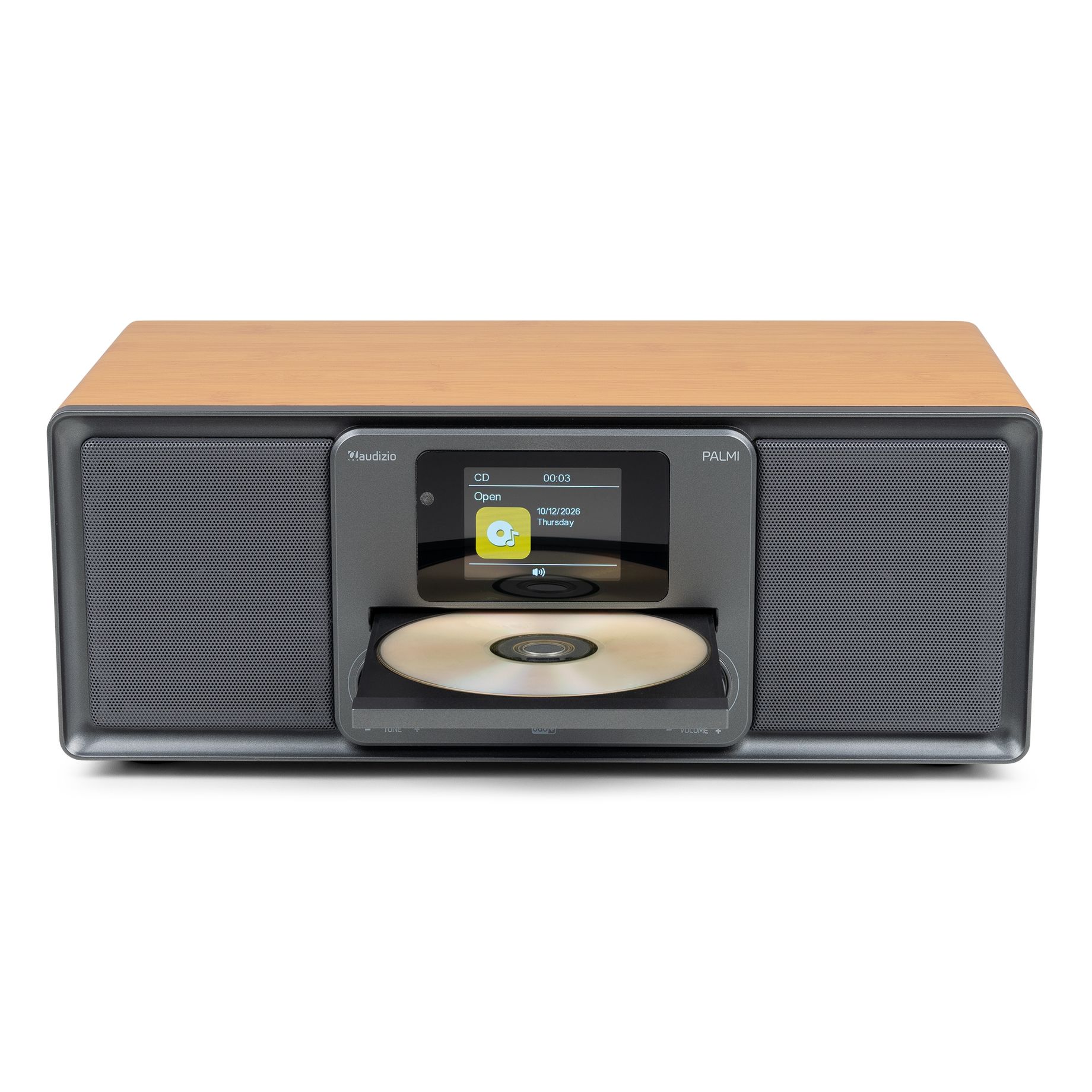 Palmi All-in-One Music System CD/DAB+ Bamboo