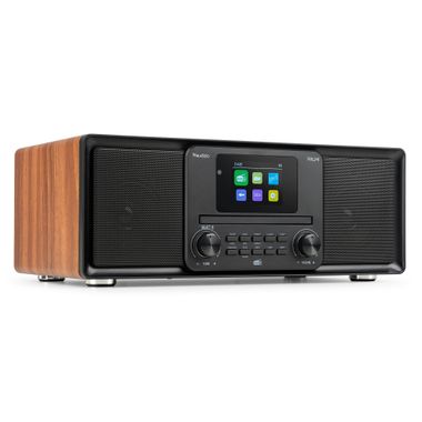 Palmi All-in-One Music System CD/DAB+ Batt Wood