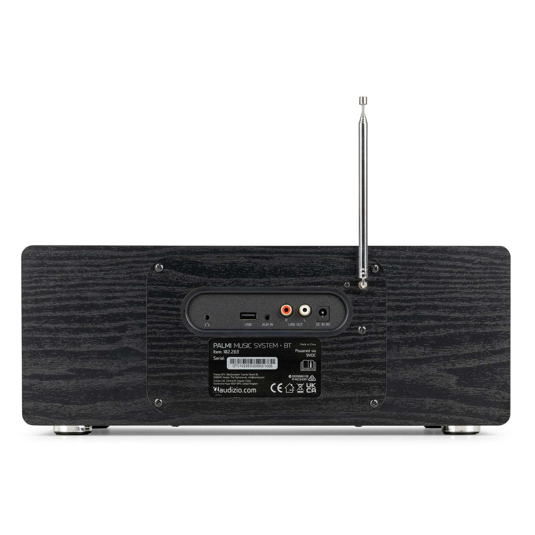 Palmi All-in-One Music System CD/DAB+ Black