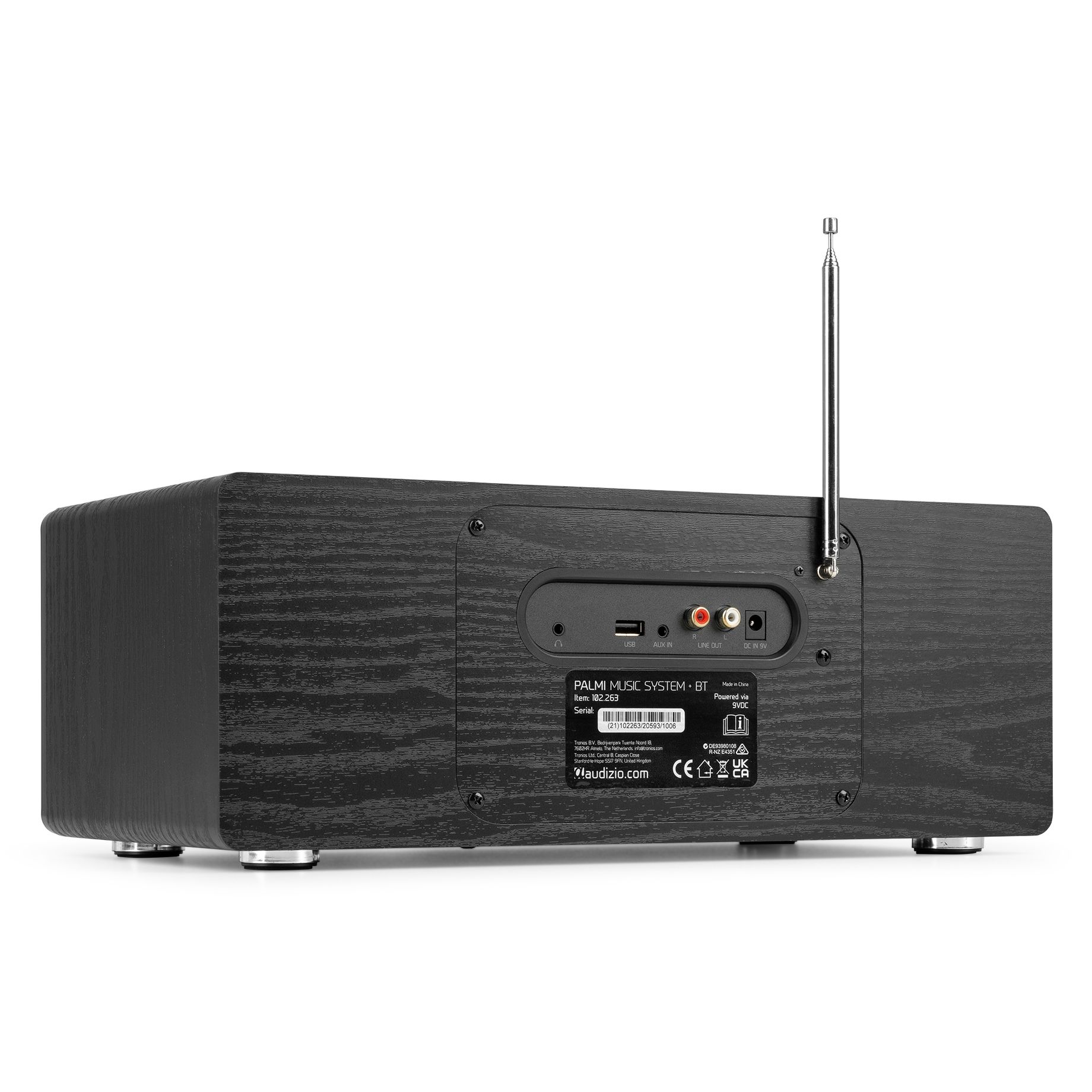 Palmi All-in-One Music System CD/DAB+ Black