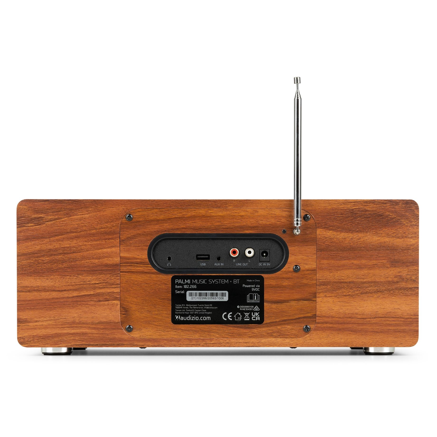 Palmi All-in-One Music System CD/DAB+ Silver
