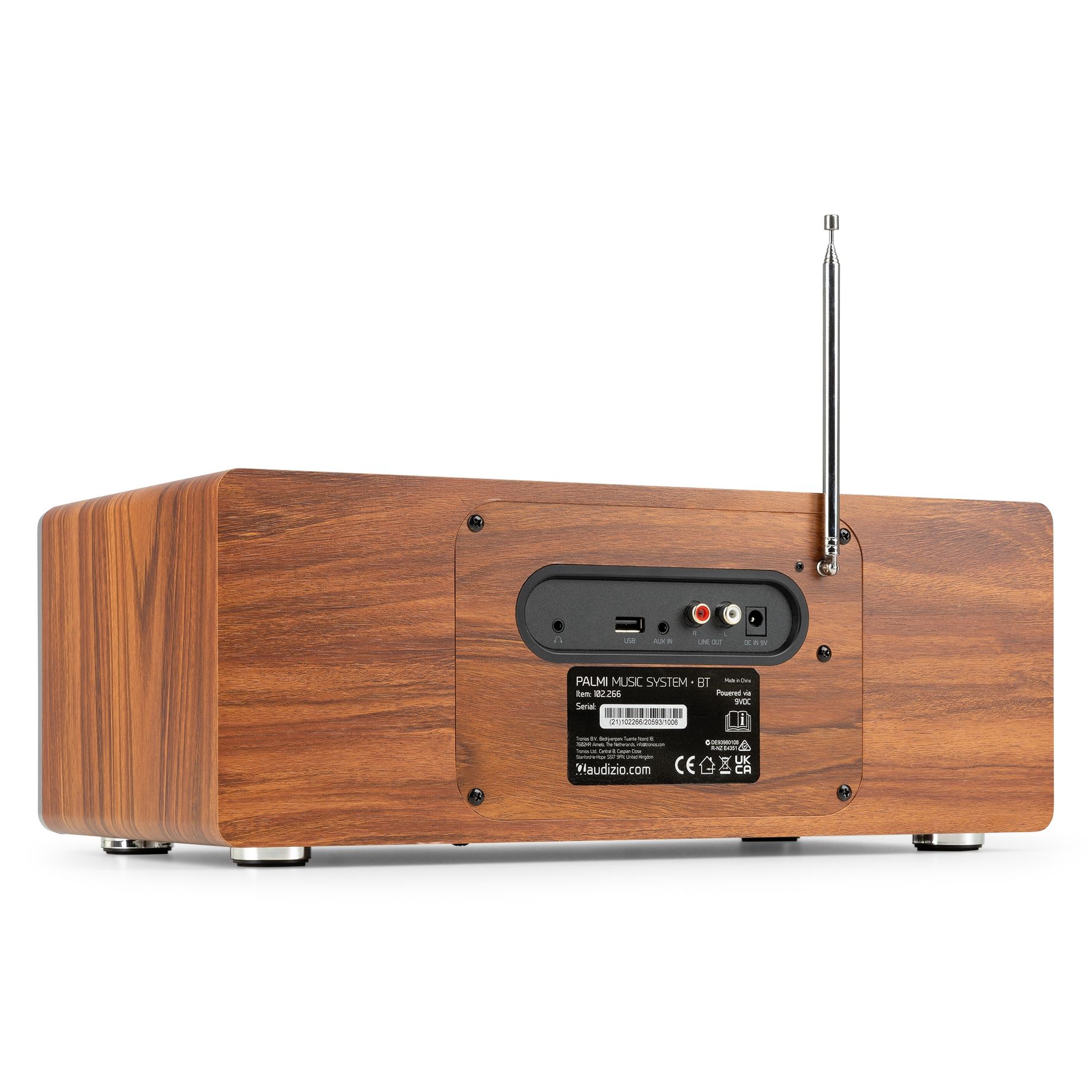 Palmi All-in-One Music System CD/DAB+ Silver