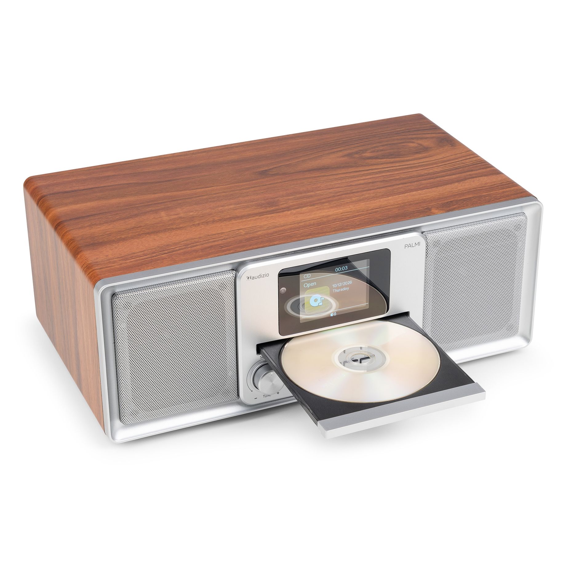 Palmi All-in-One Music System CD/DAB+ Silver