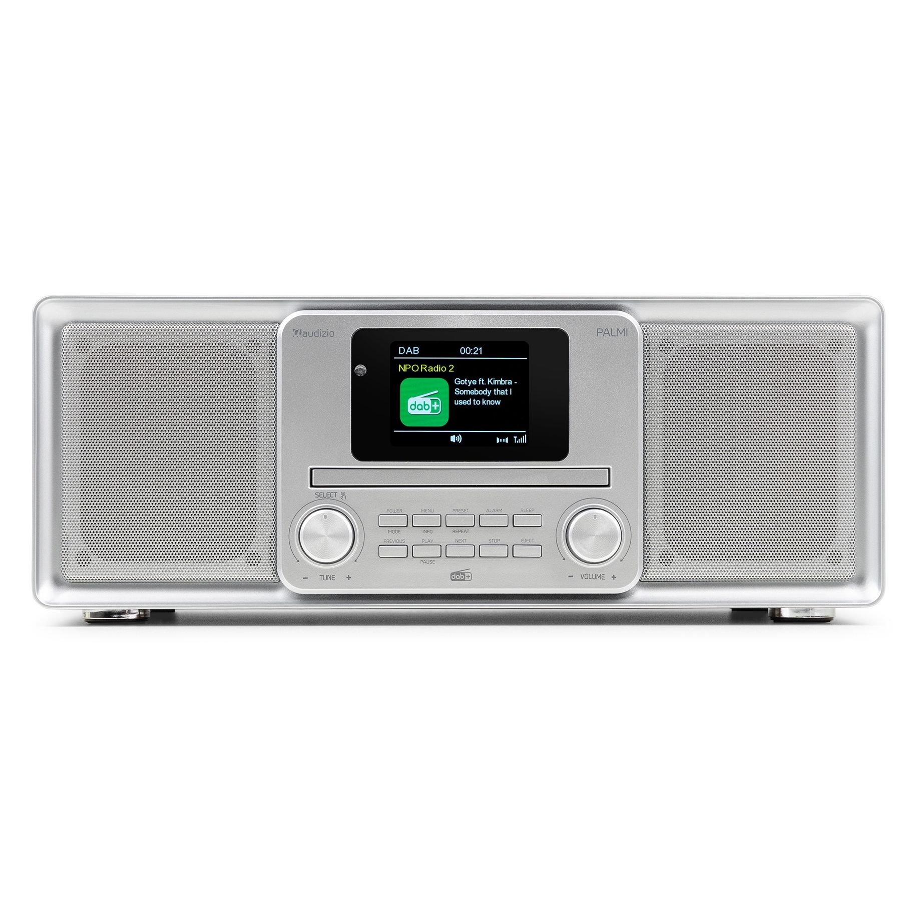 Palmi All-in-One Music System CD/DAB+ Silver