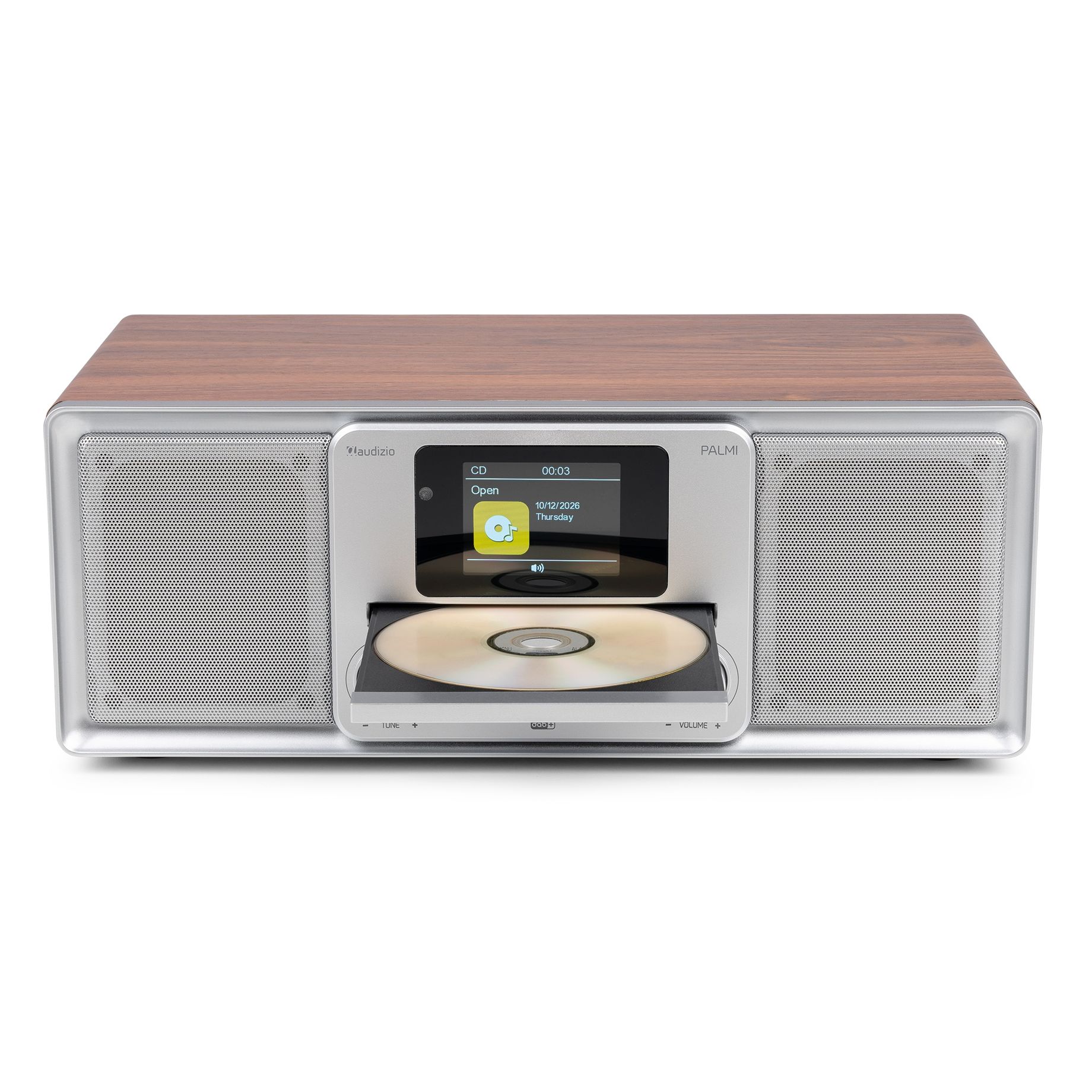 Palmi All-in-One Music System CD/DAB+ Silver