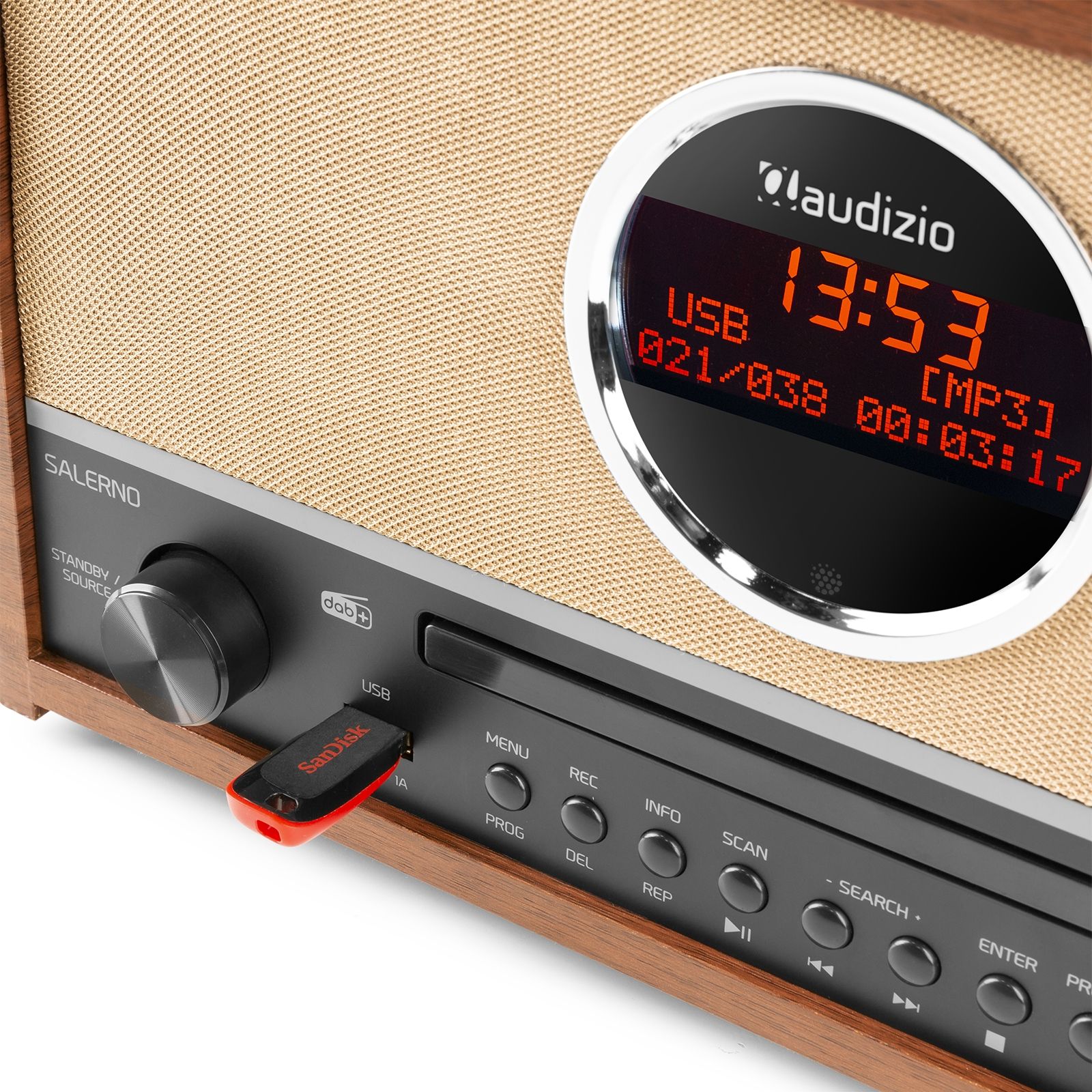 Salerno DAB+ Radio with CD Player