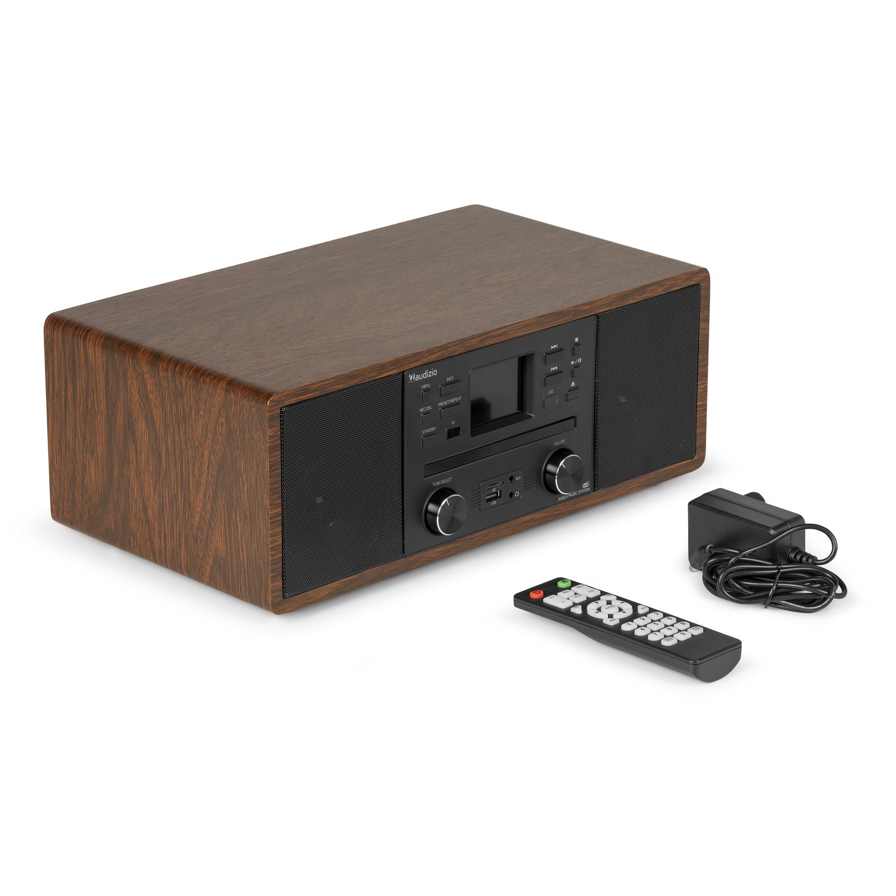 Avola Digital Music System CD/BT/DAB+/Internet Wood
