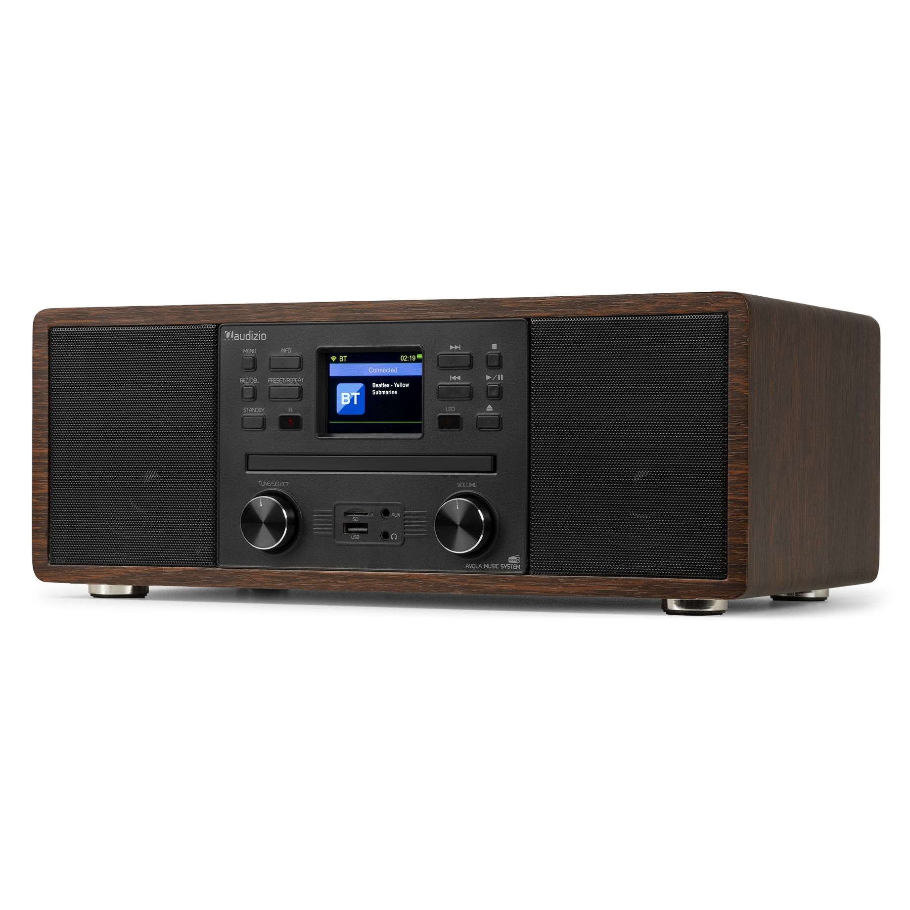 Avola Digital Music System CD/BT/DAB+/Internet Wood
