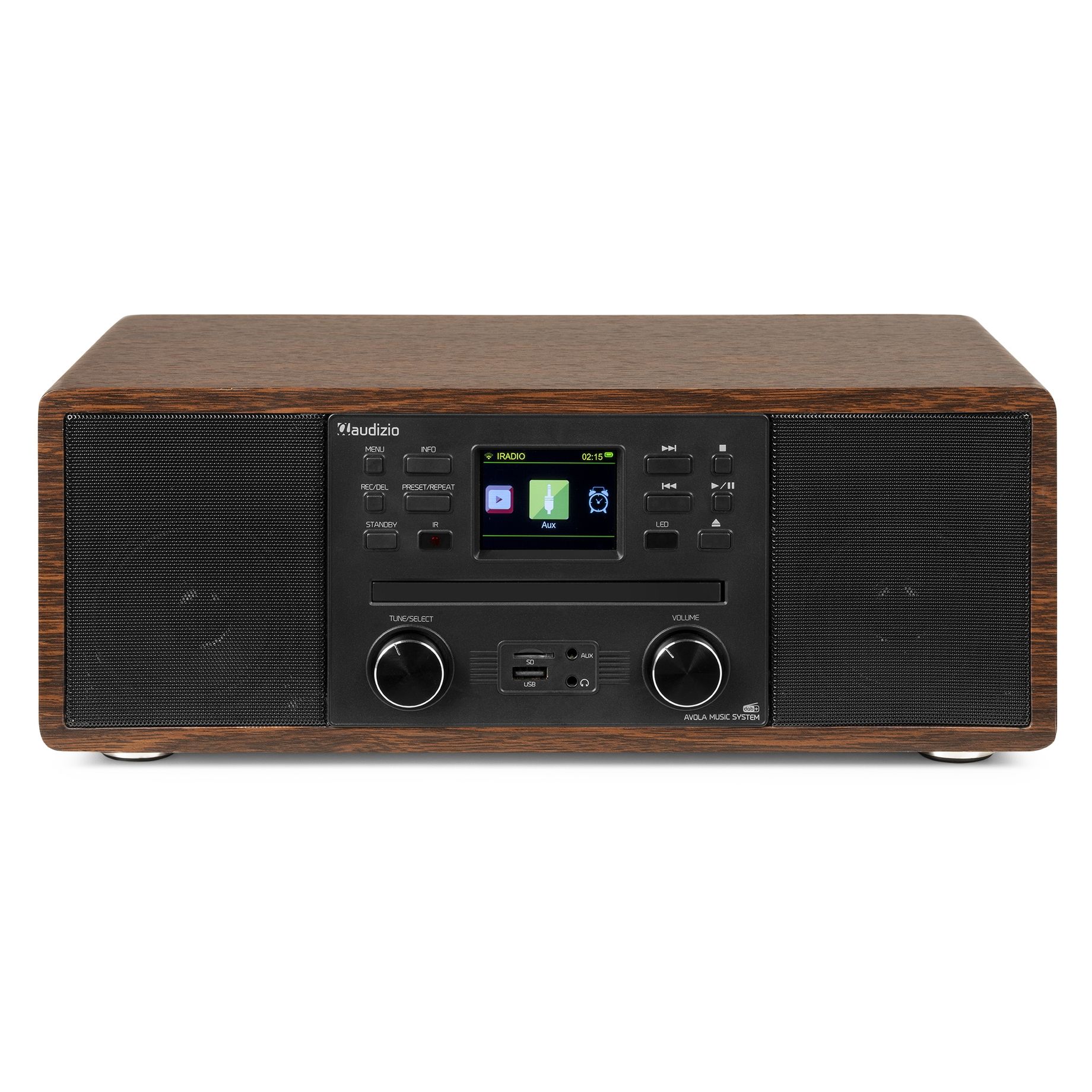 Avola Digital Music System CD/BT/DAB+/Internet Wood
