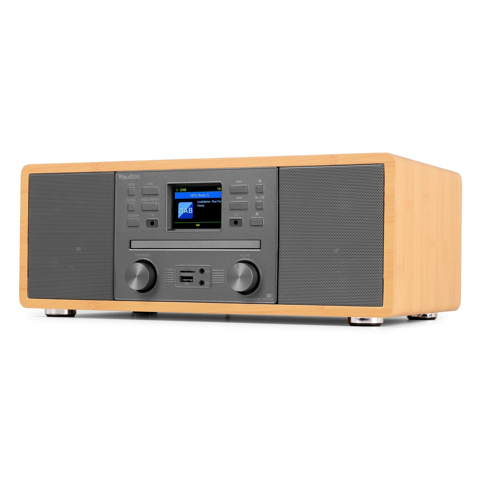 Avola Digital Music System CD/BT/DAB+/Internet Bamboo