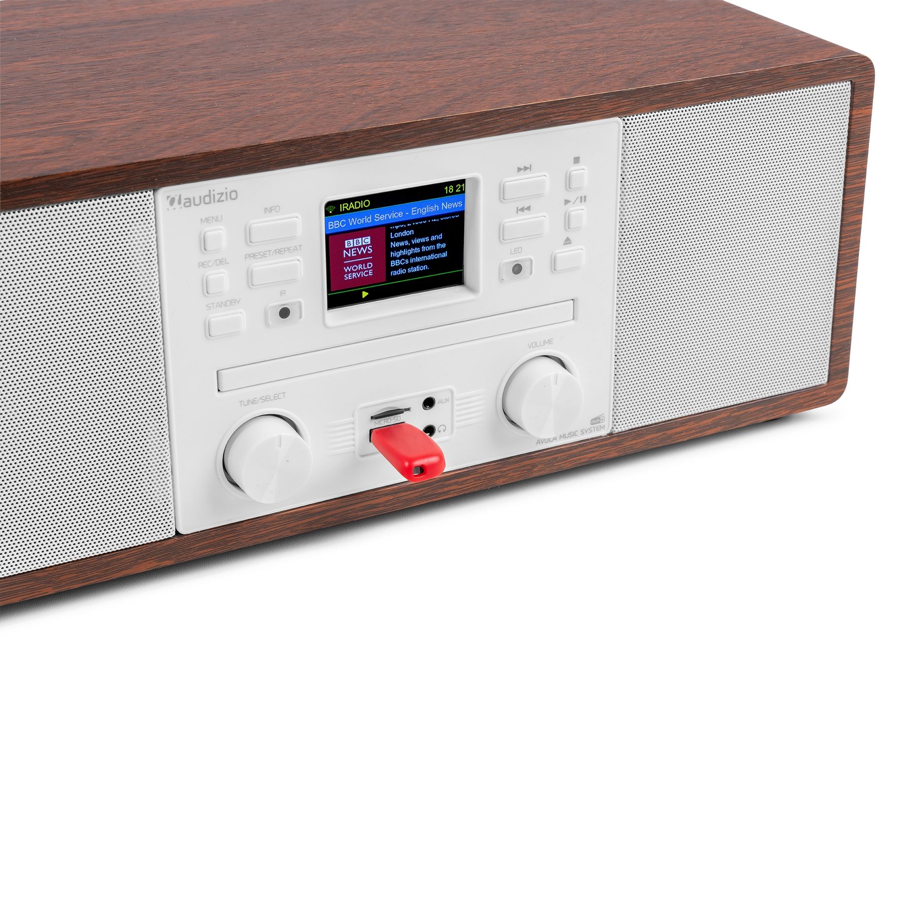 Avola Digital Music System CD/BT/DAB+/Internet White