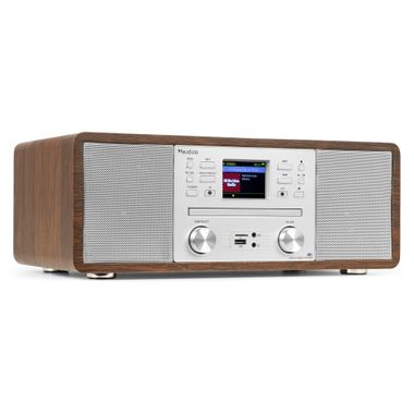 Avola Digital Music System CD/BT/DAB+/Internet Silver
