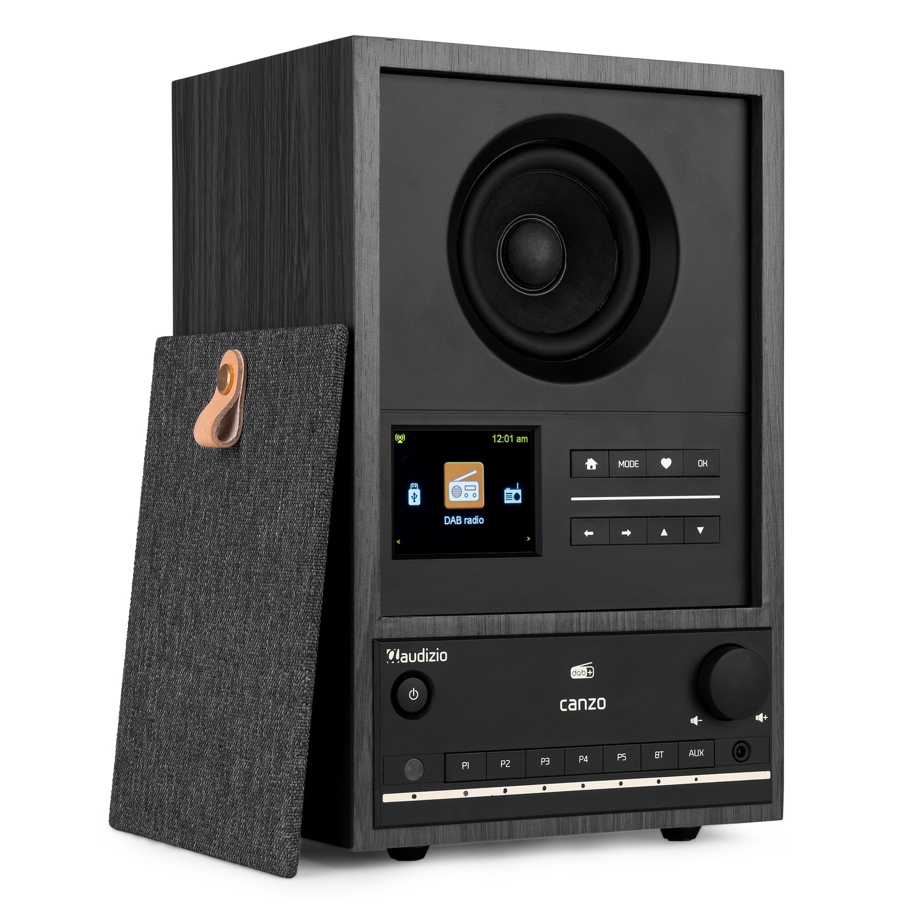 Canzo Internet Radio with DAB+/FM Tuner Dark Grey