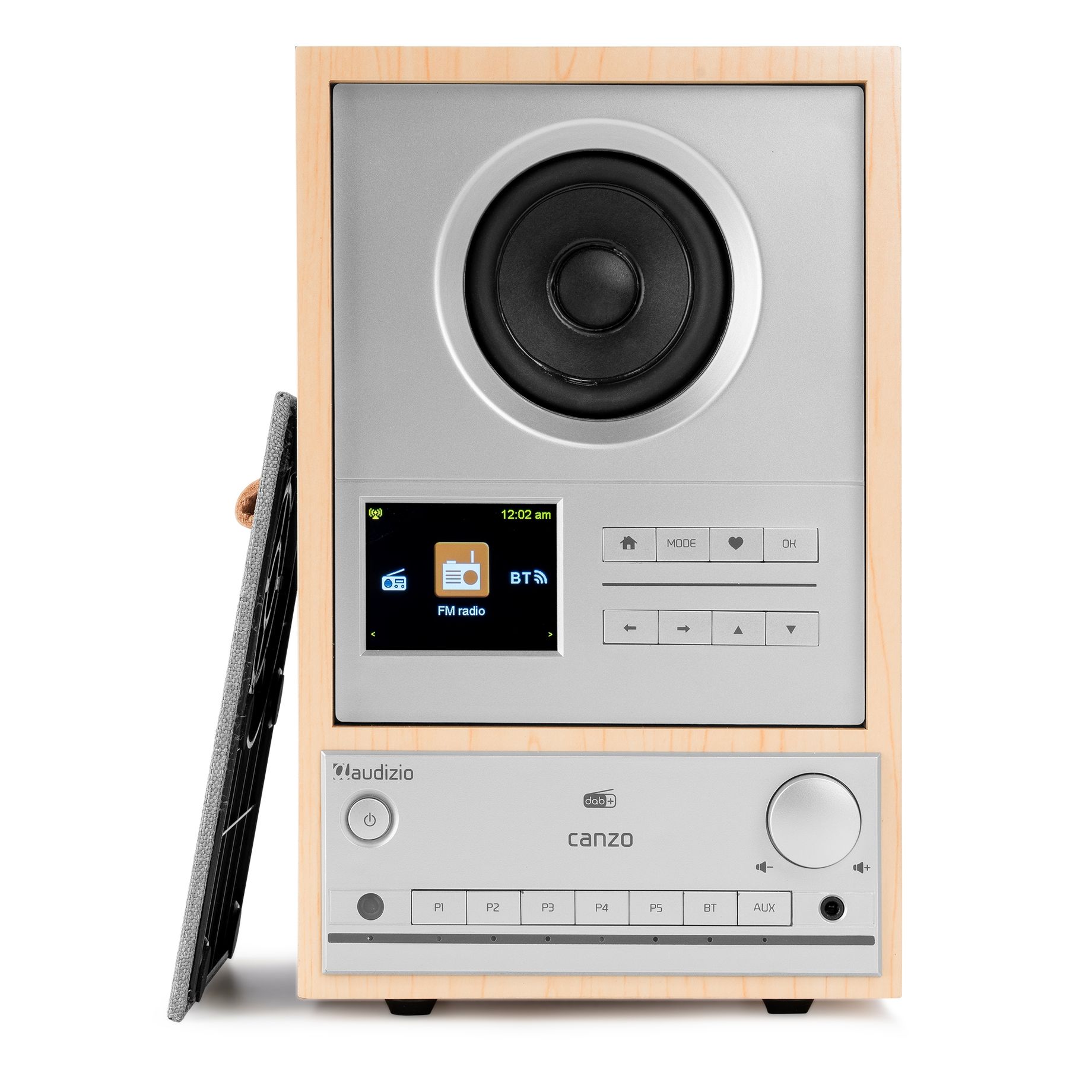 Canzo Internet Radio with DAB+/FM Tuner Light Wood