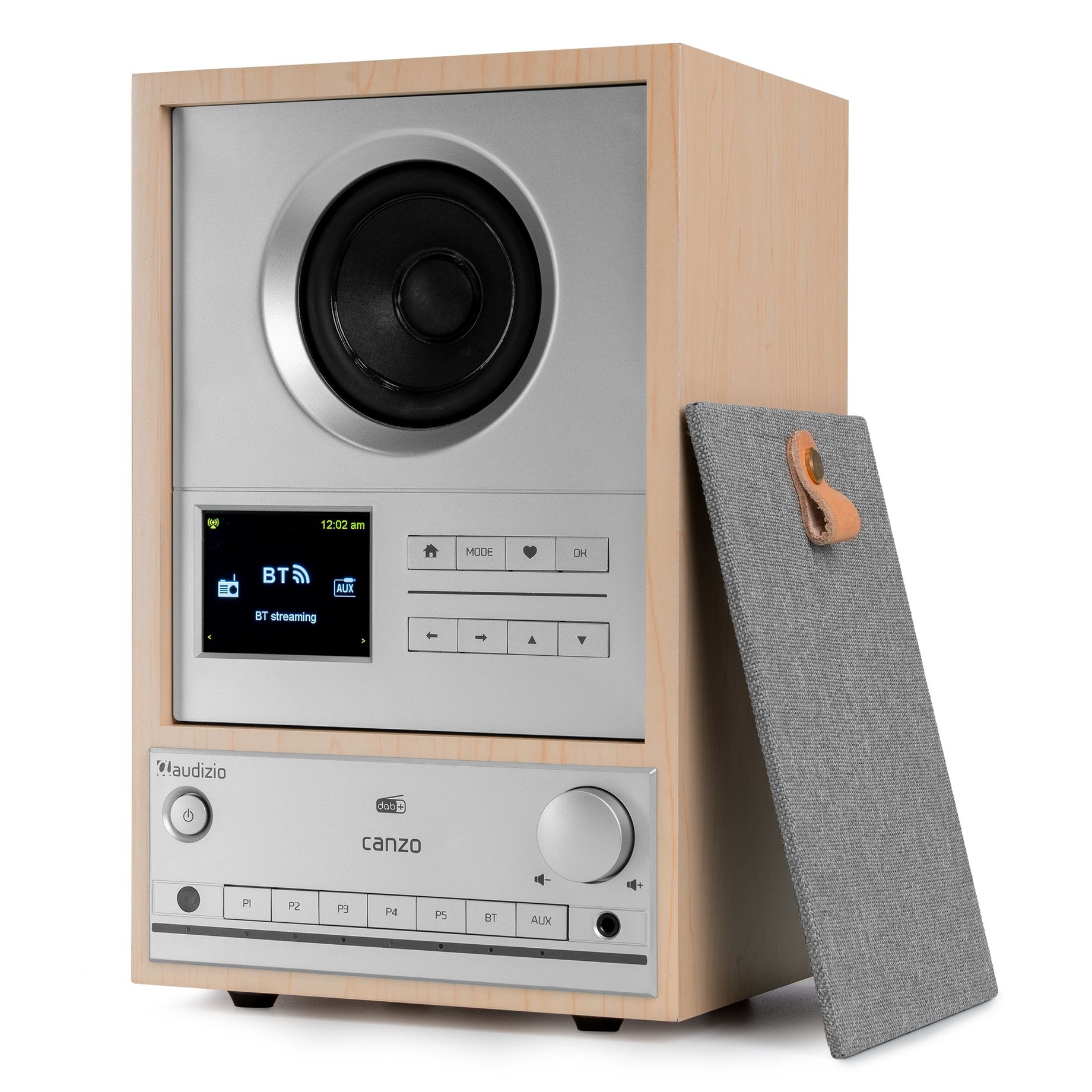 Canzo Internet Radio with DAB+/FM Tuner Light Wood