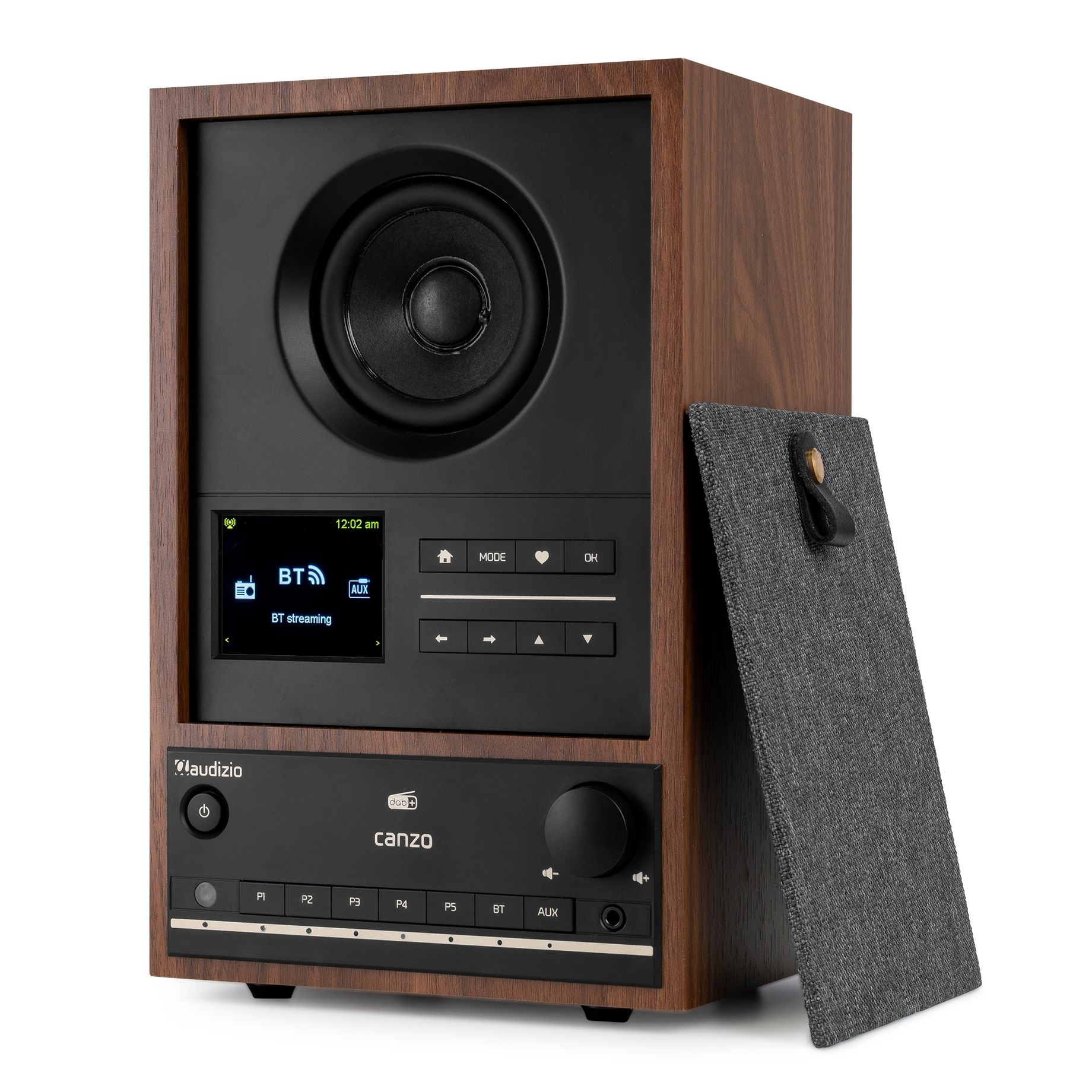 Canzo Internet Radio with DAB+/FM Tuner Walnut