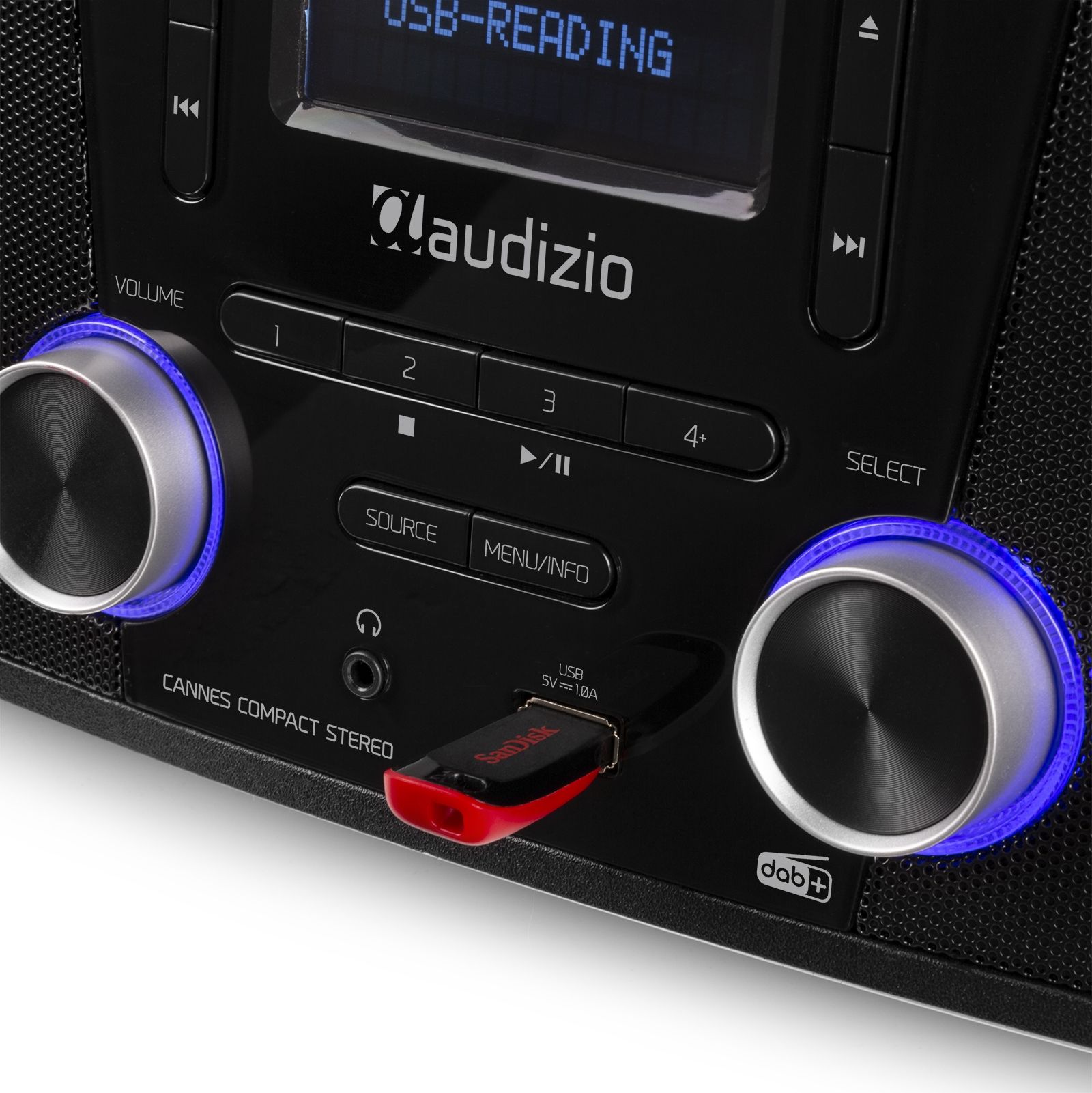 Cannes Stereo Radio with DAB+ and CD