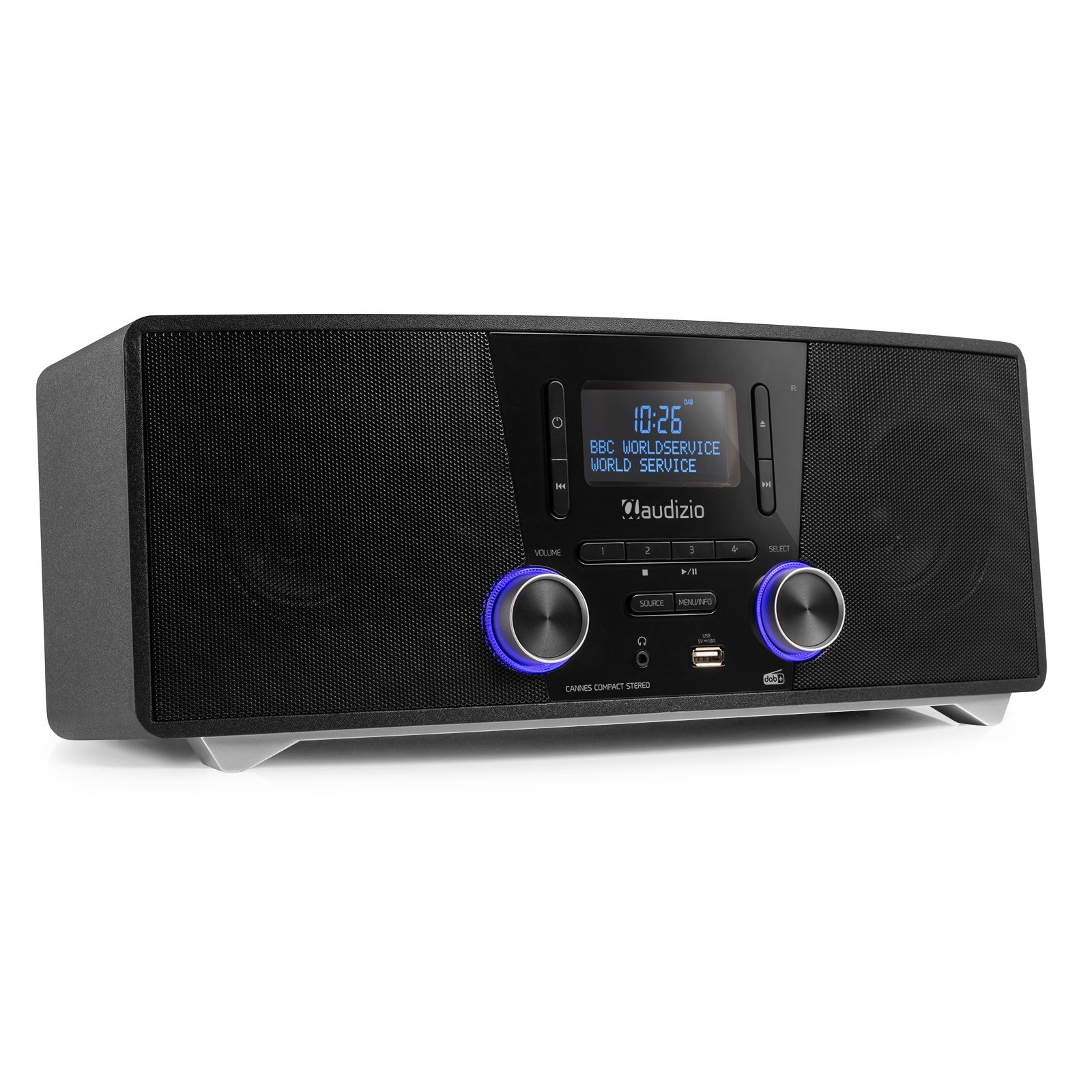 Cannes Stereo Radio with DAB+ and CD