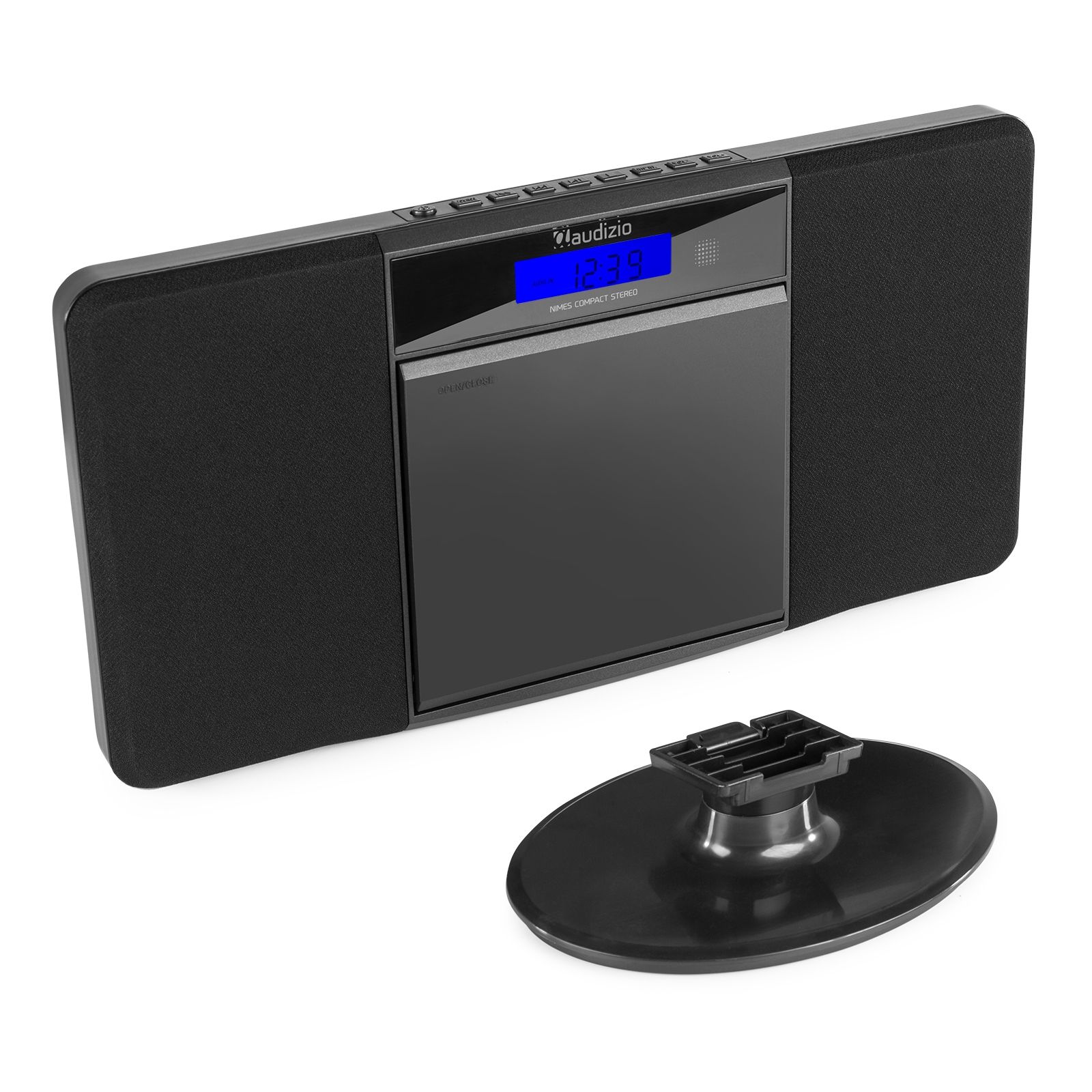 Nimes Stereo HiFi System Black