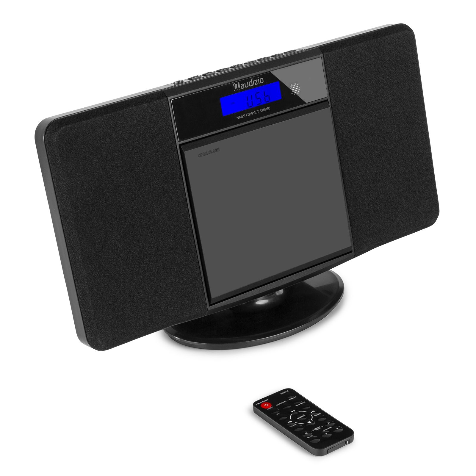 Nimes Stereo HiFi System Black