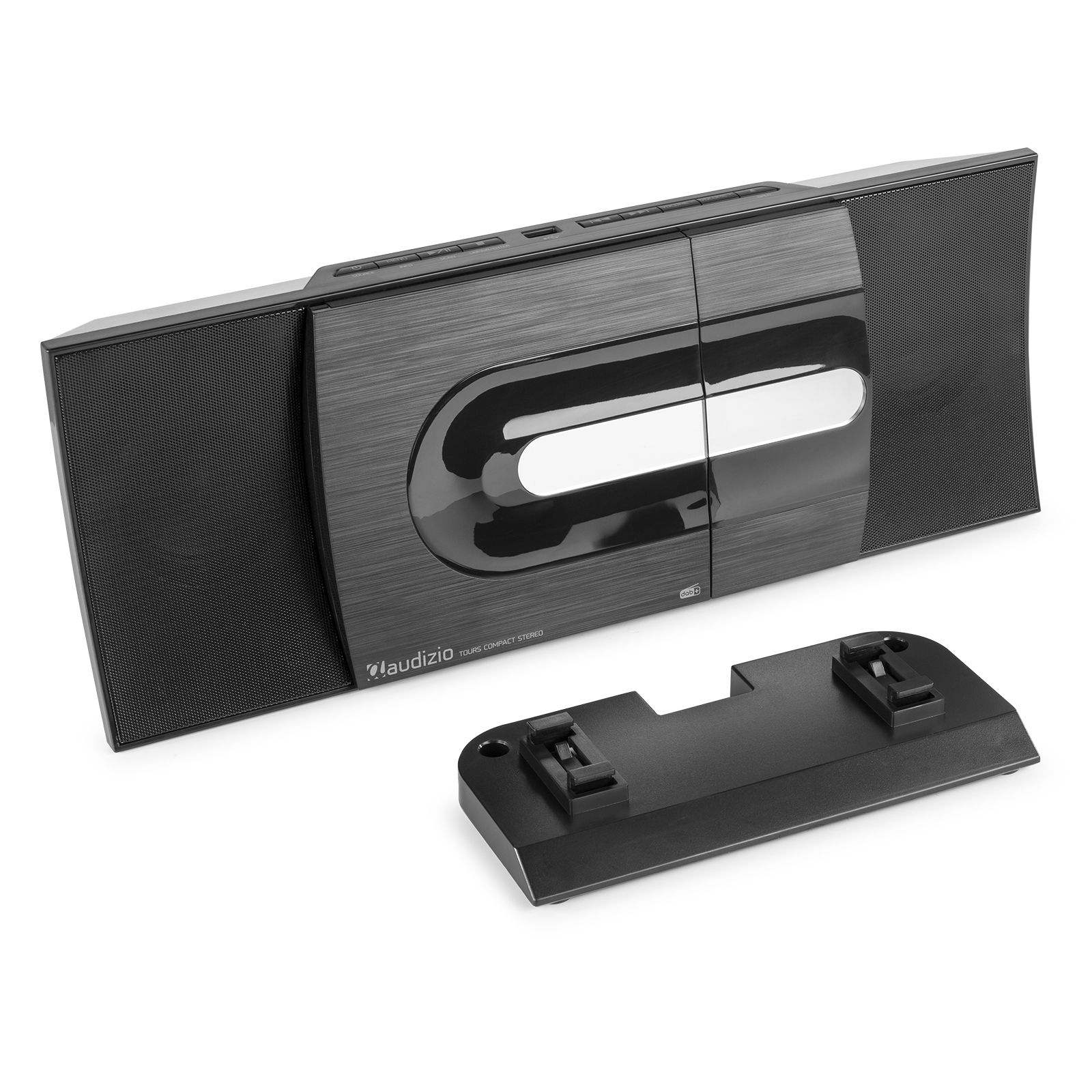 Tours Stereo HiFi System DAB+ Black
