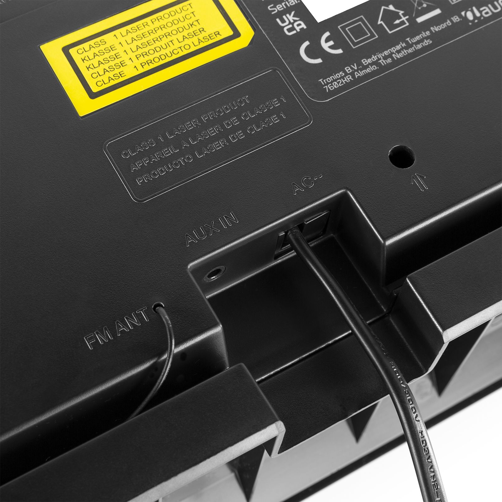 Tours Stereo HiFi System DAB+ Black