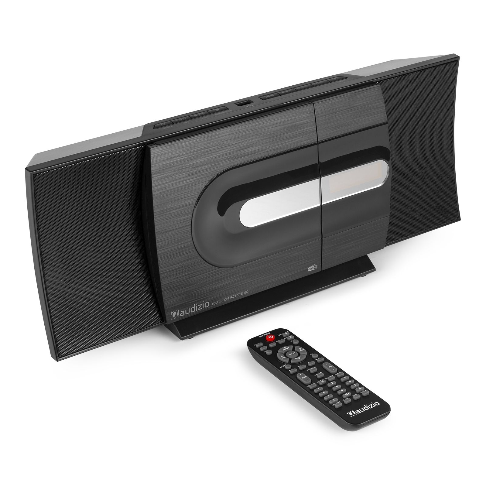 Tours Stereo HiFi System DAB+ Black