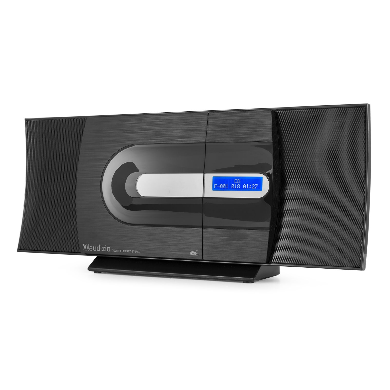 Tours Stereo HiFi System DAB+ Black
