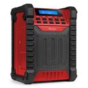 Temi Jobsite DAB+/FM Radio with Battery Red