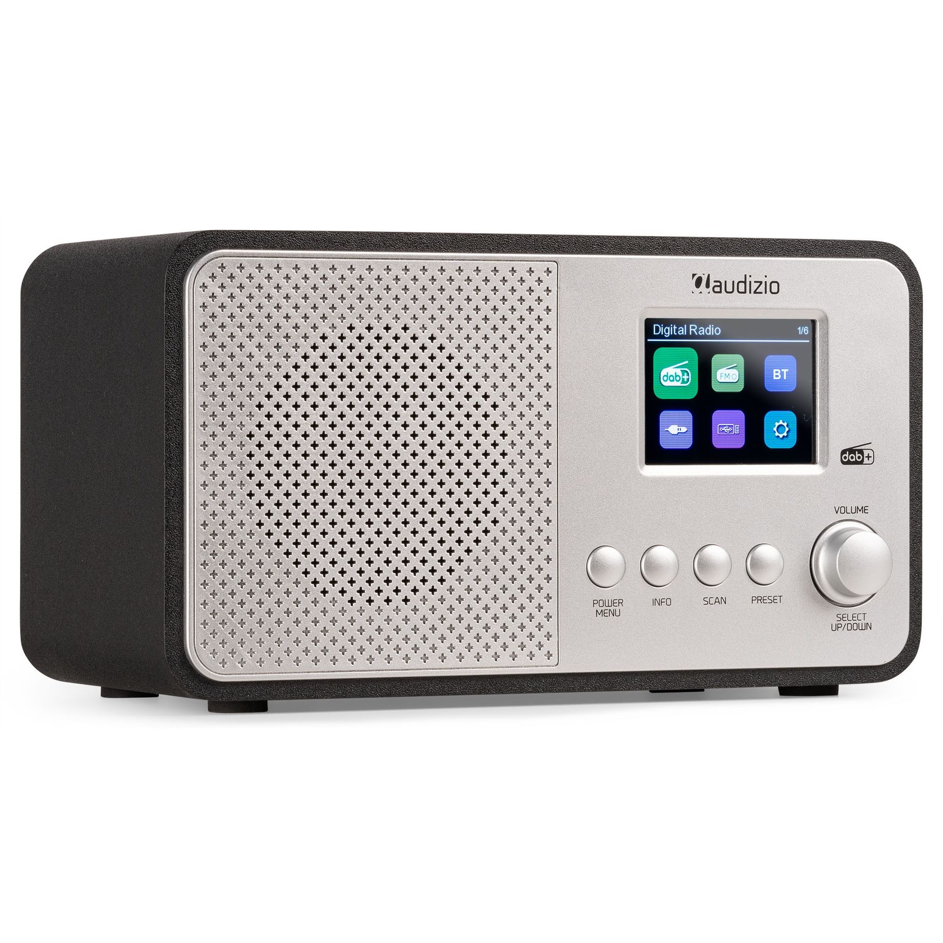 Avio DAB+ Radio Silver