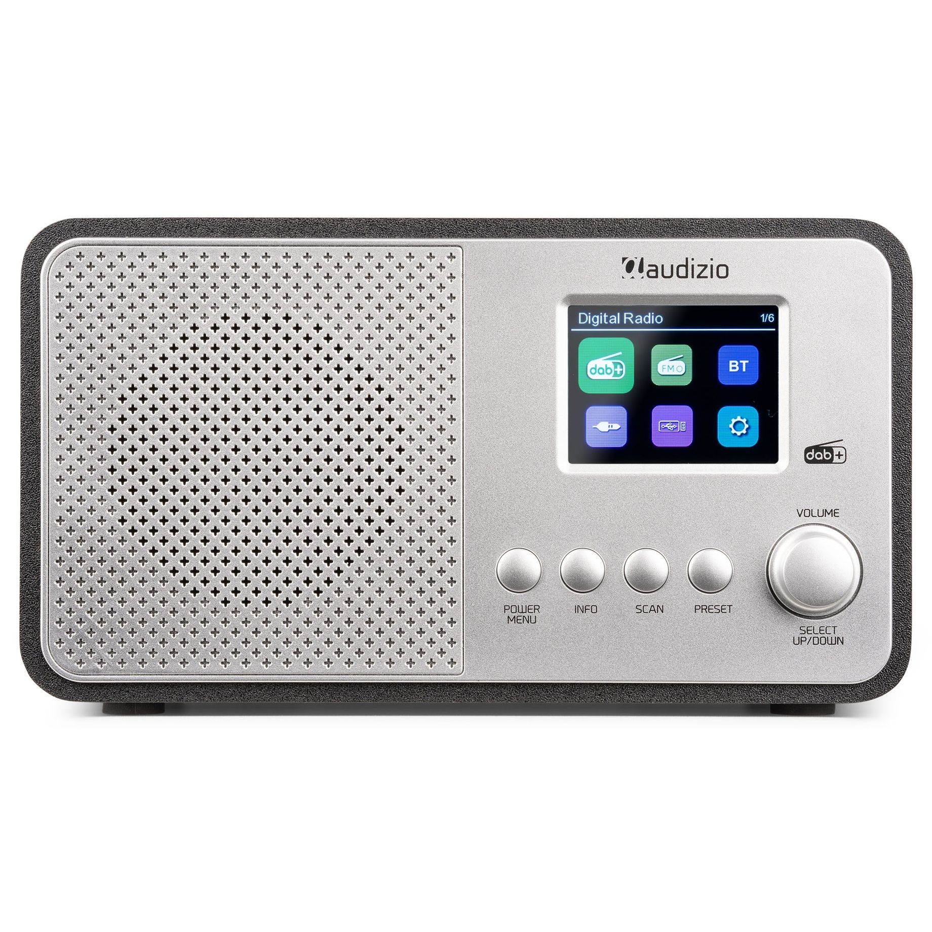 Avio DAB+ Radio Silver