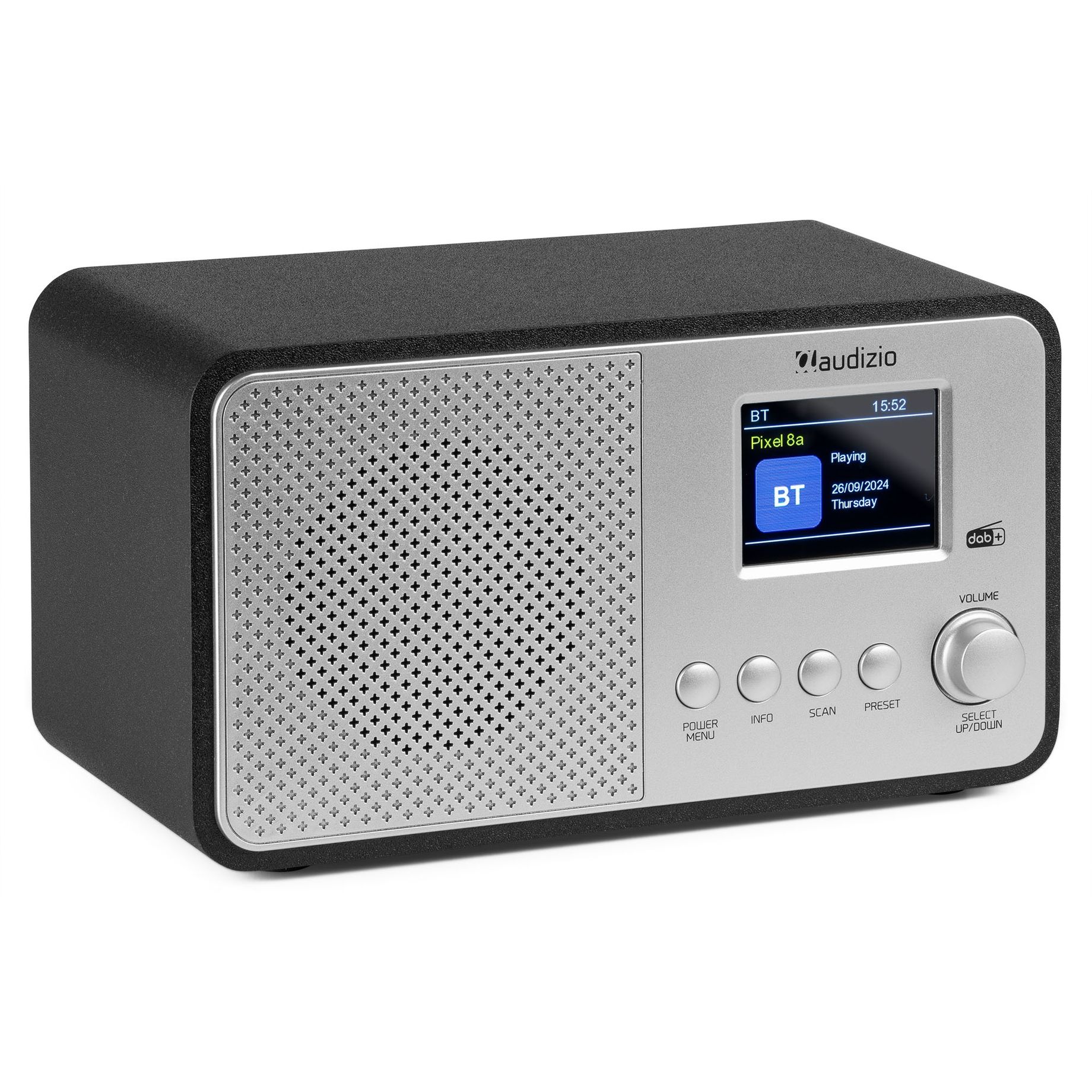 Avio DAB+ Radio Silver