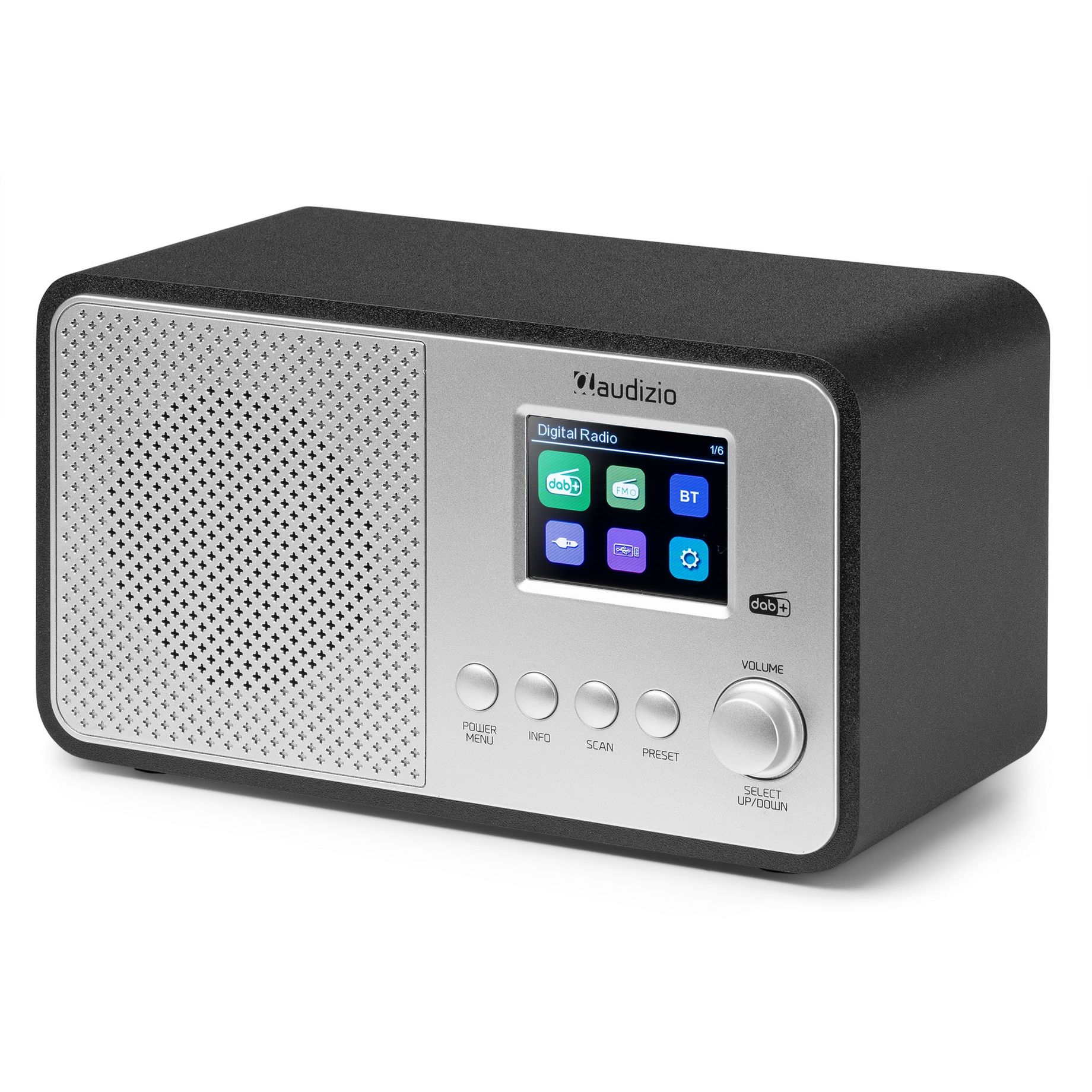Avio DAB+ Radio Silver