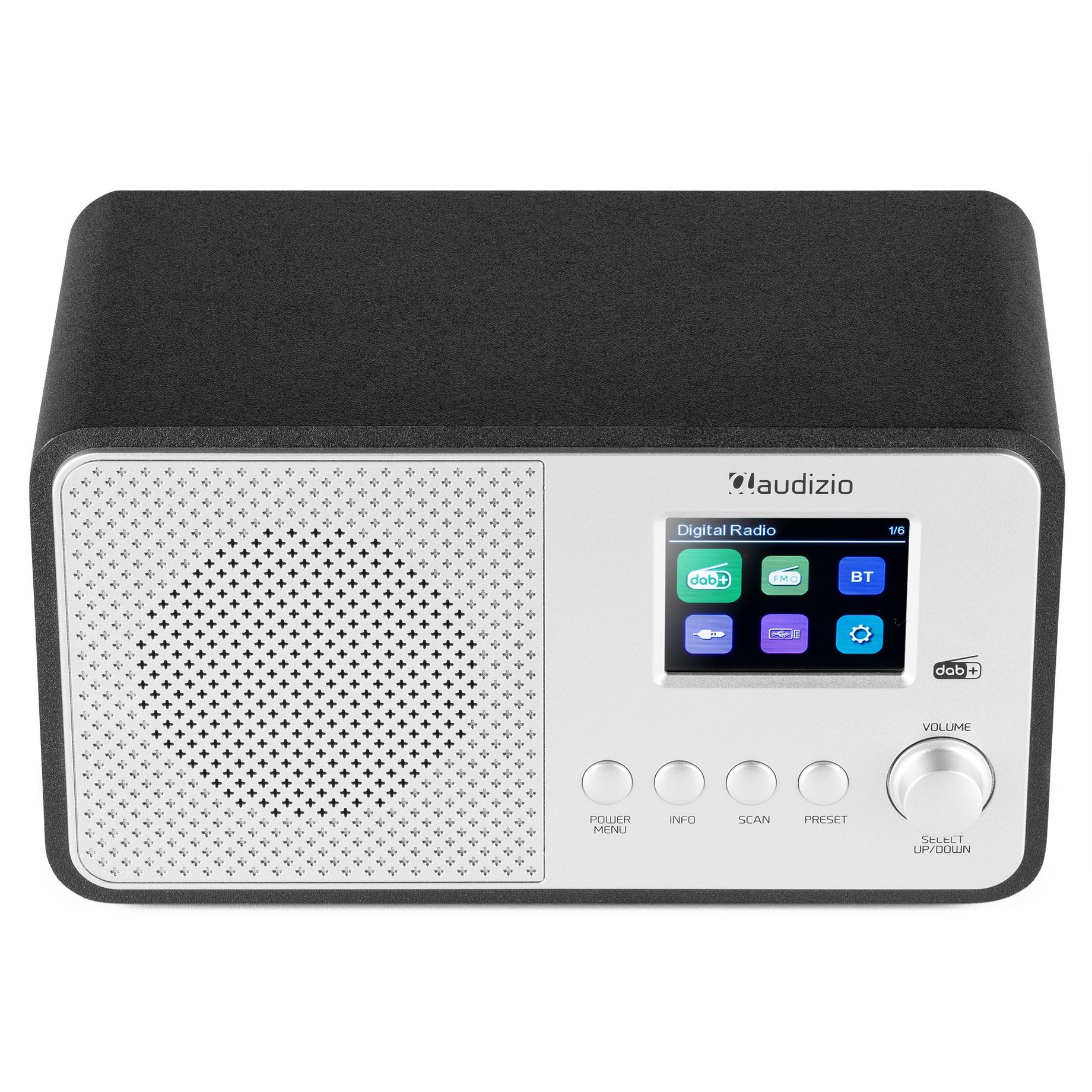 Avio DAB+ Radio Silver