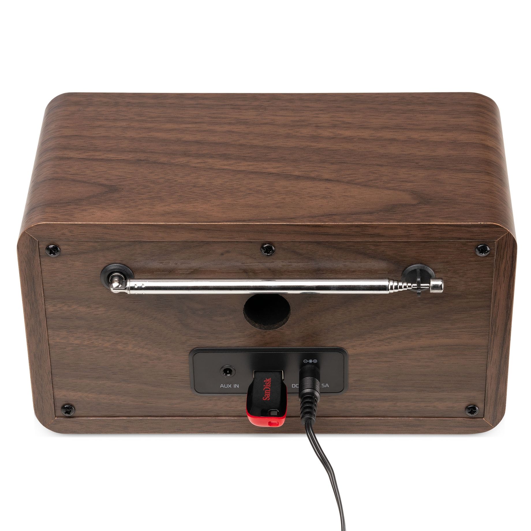 Avio DAB+ Radio Wood