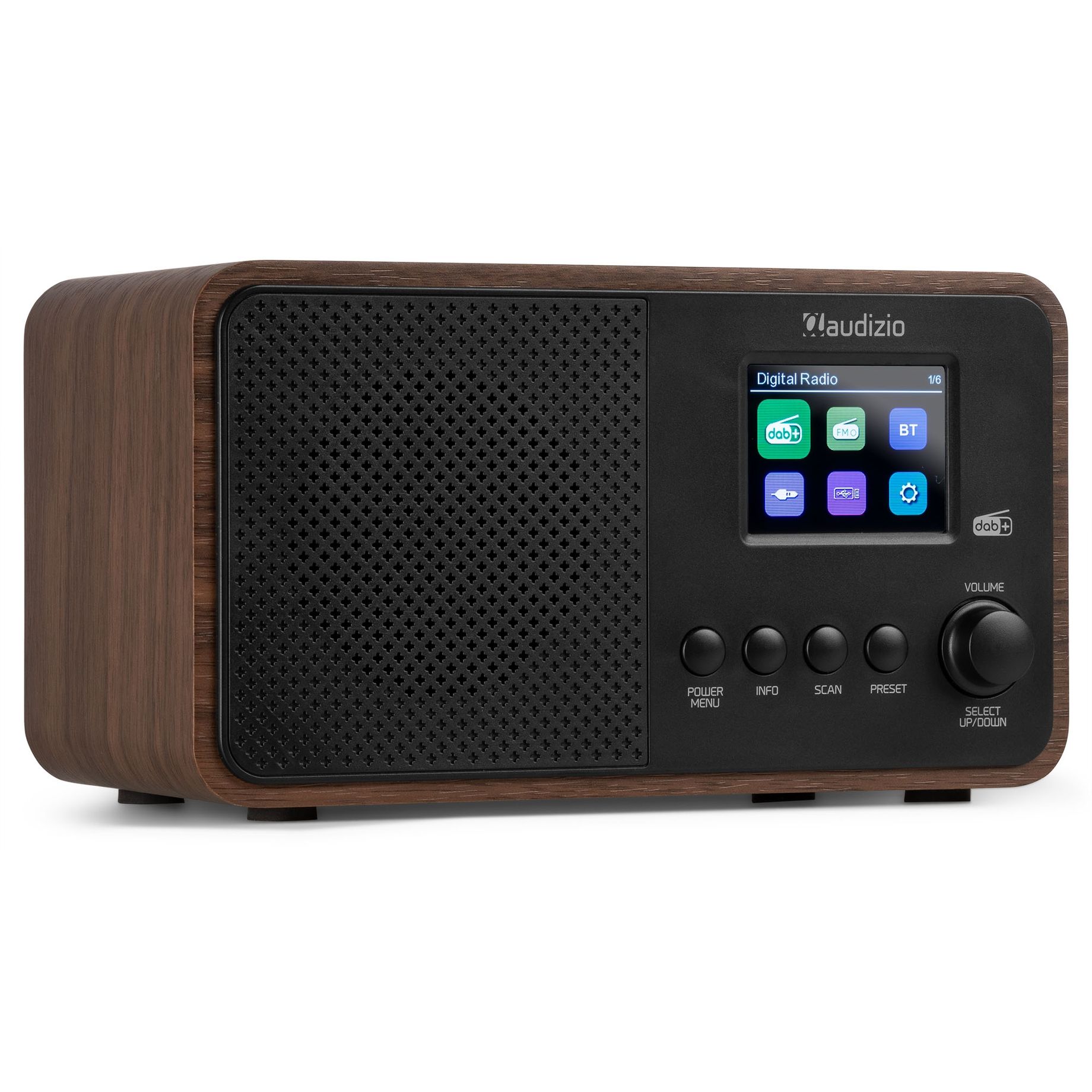 Avio DAB+ Radio Wood