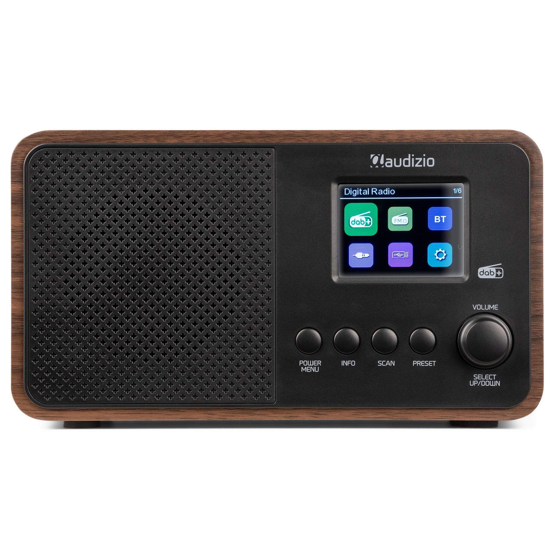 Avio DAB+ Radio Wood