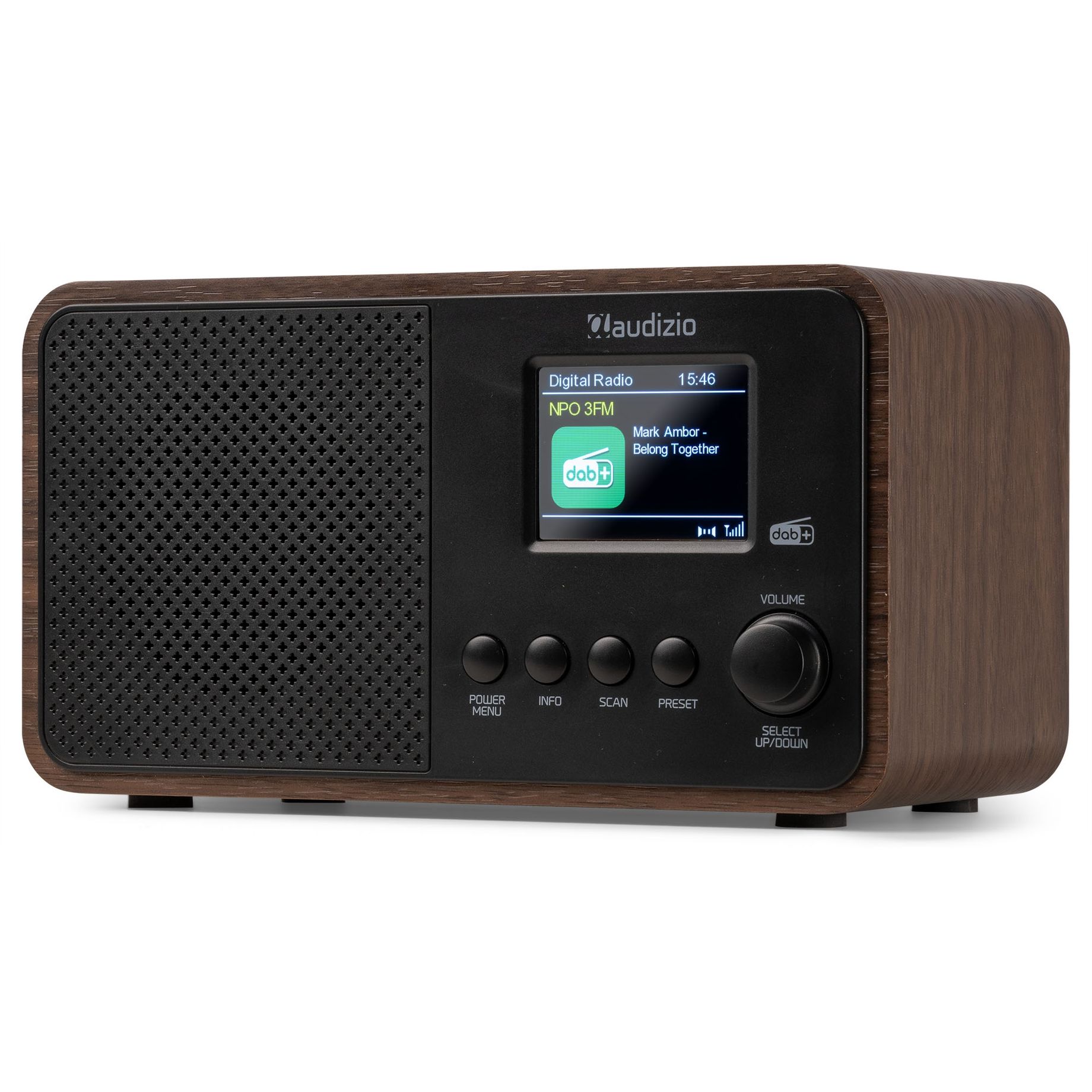 Avio DAB+ Radio Wood