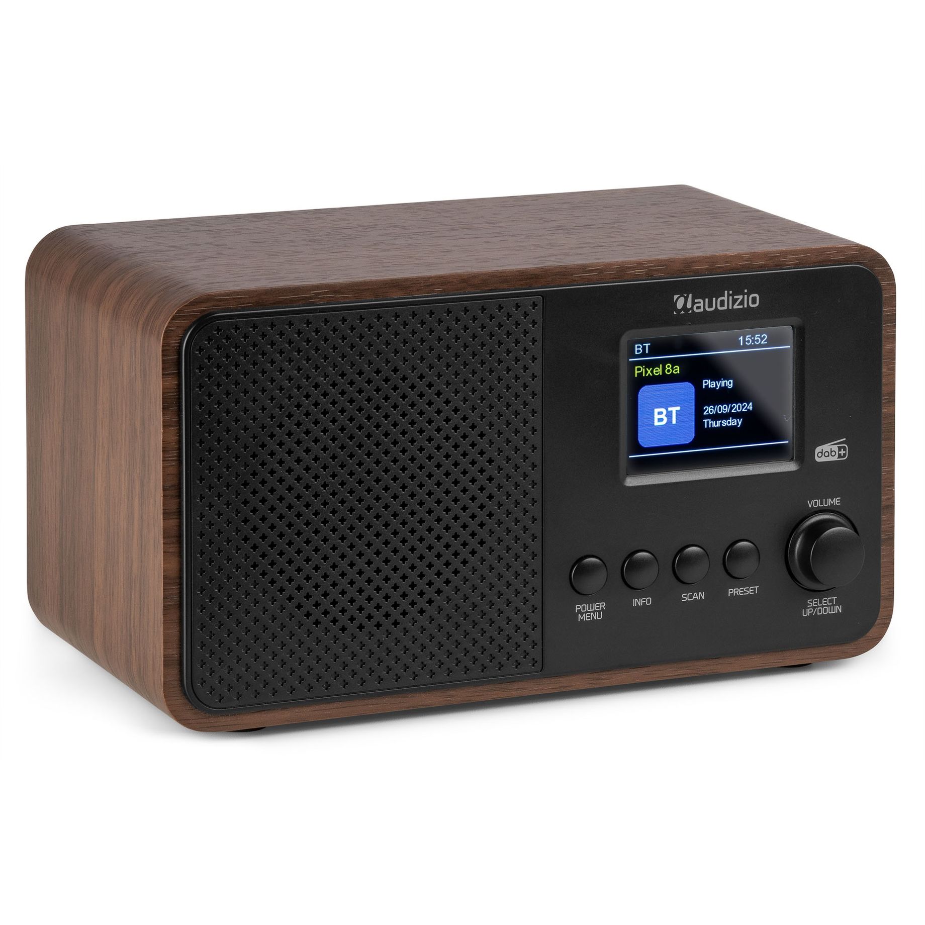 Avio DAB+ Radio Wood