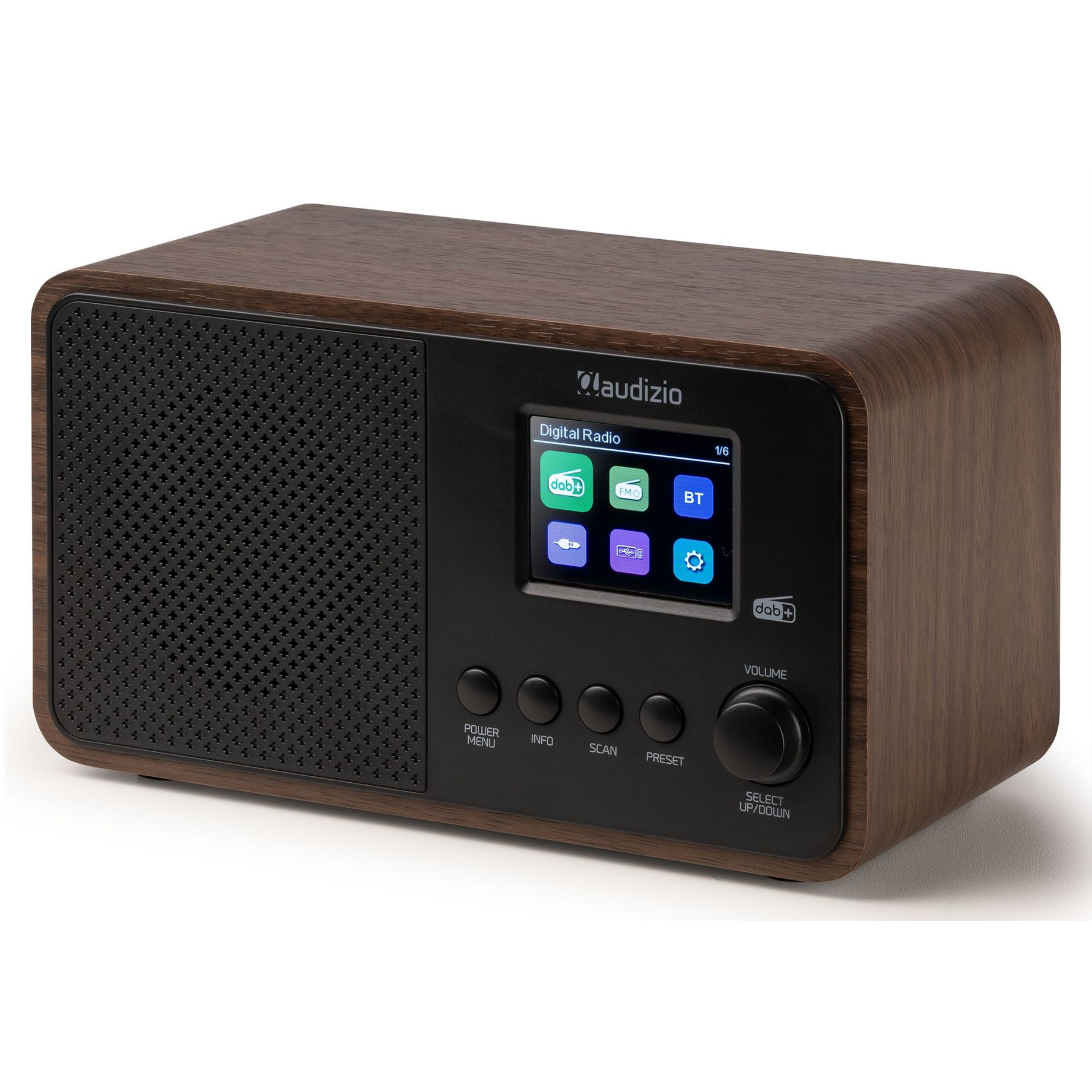 Avio DAB+ Radio Wood