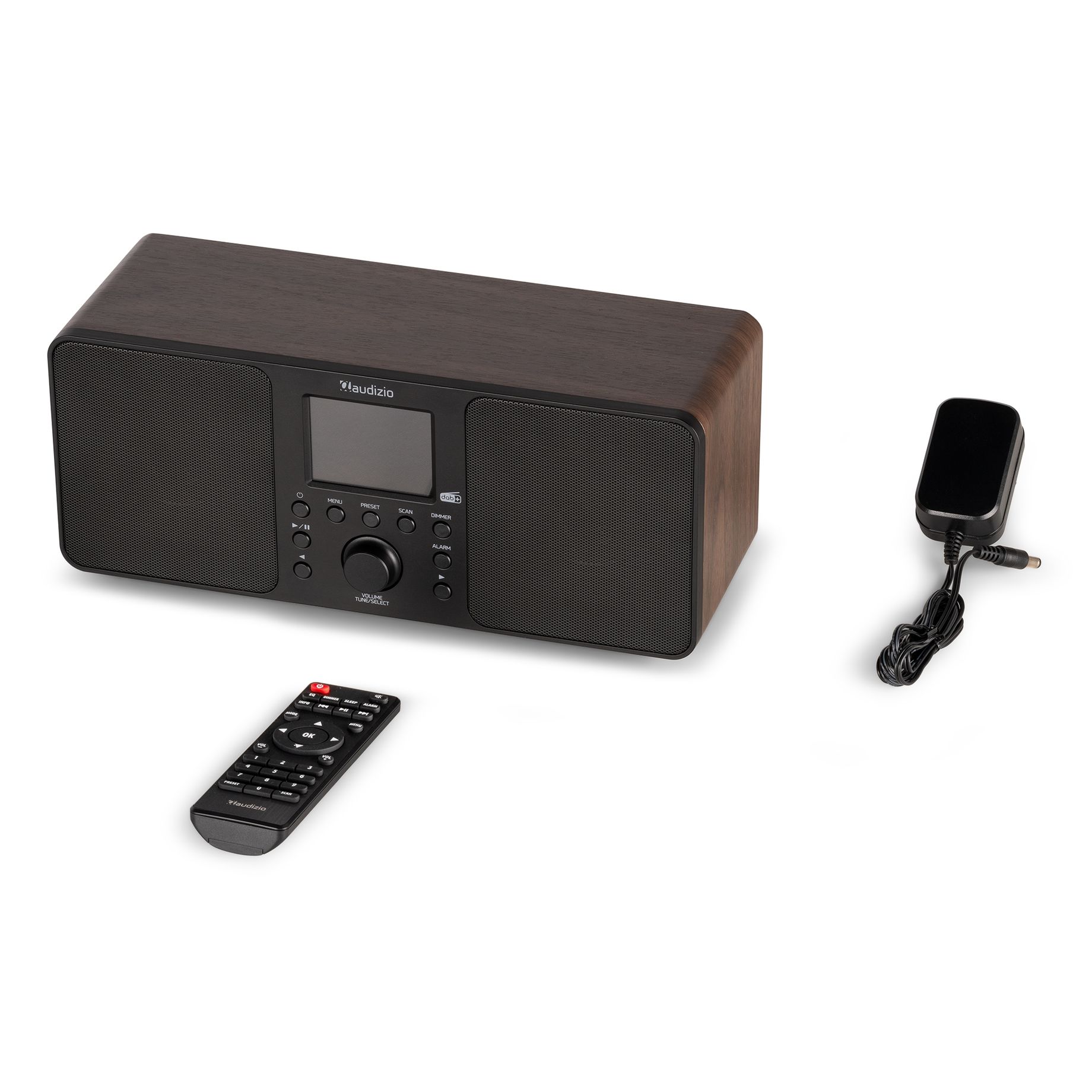Genua DAB+ Stereo Radio Wood