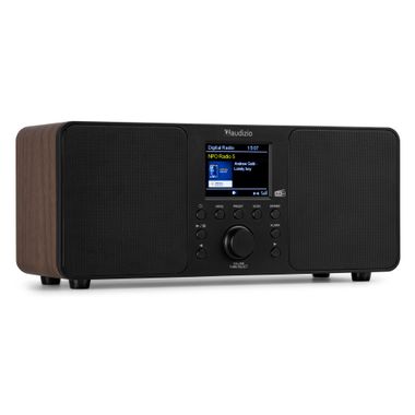 Genua DAB+ Stereo Radio Wood