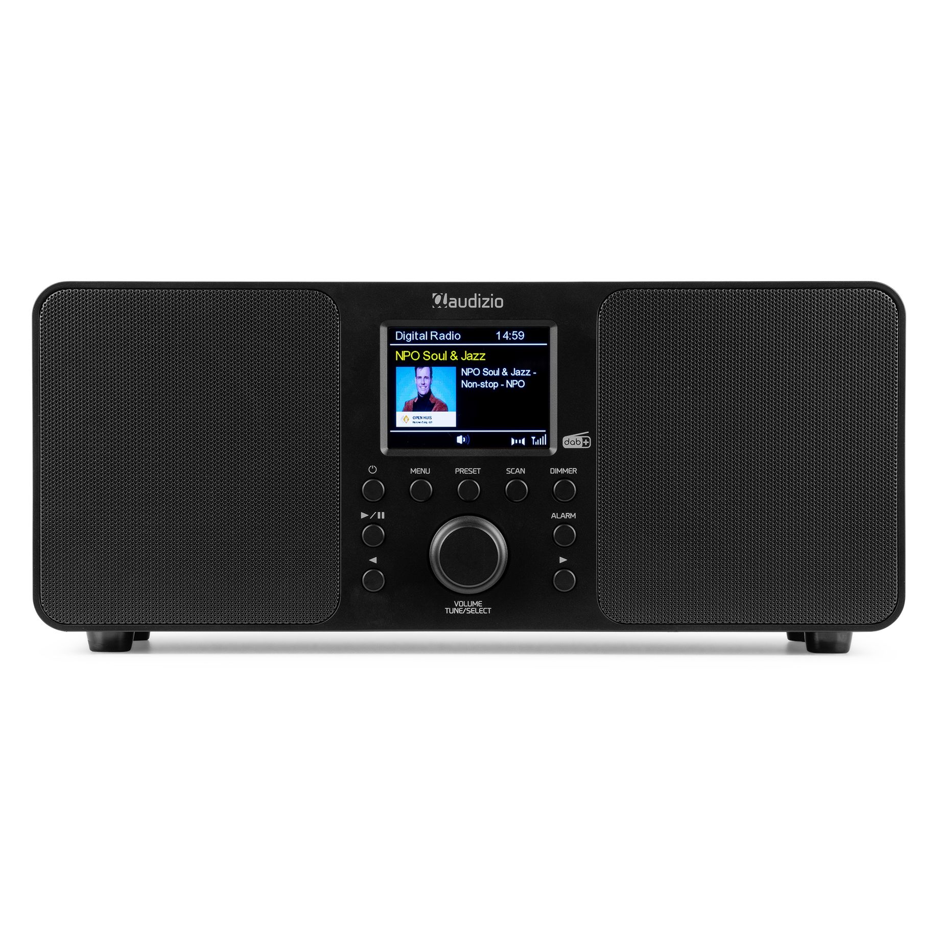 Genua DAB+ Stereo Radio Wood