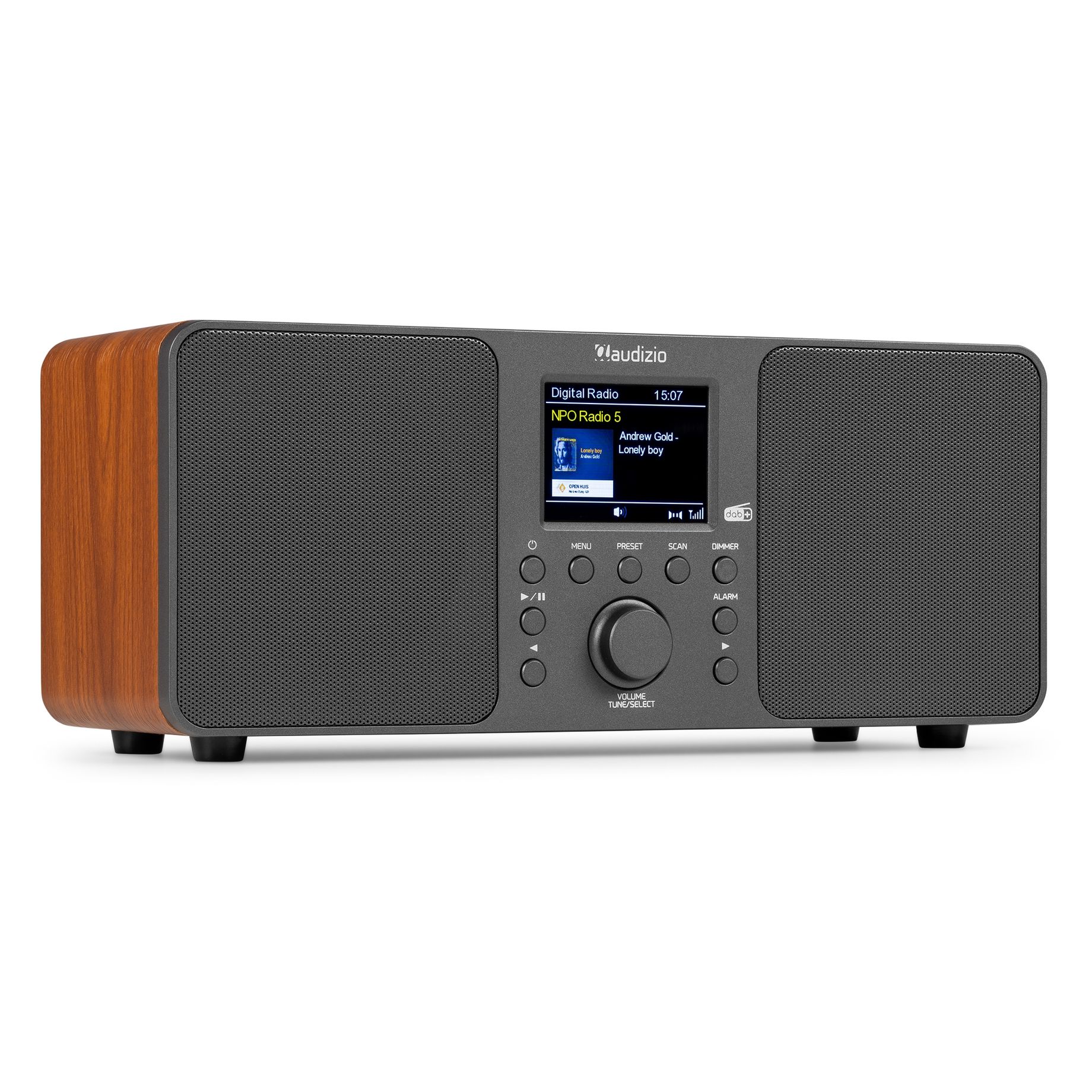 Genua Genua DAB+ Stereo Radio Dark Grey