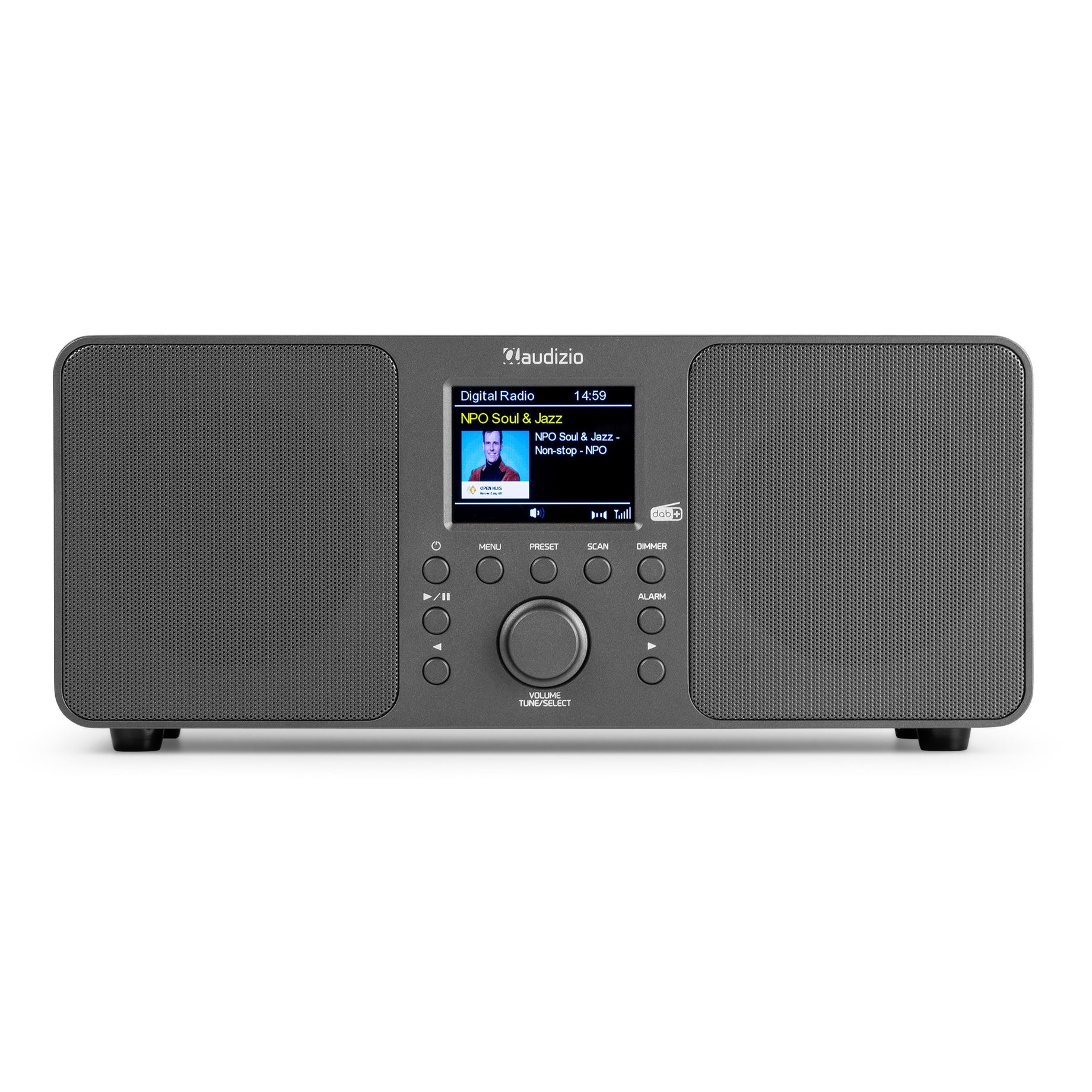 Genua Genua DAB+ Stereo Radio Dark Grey