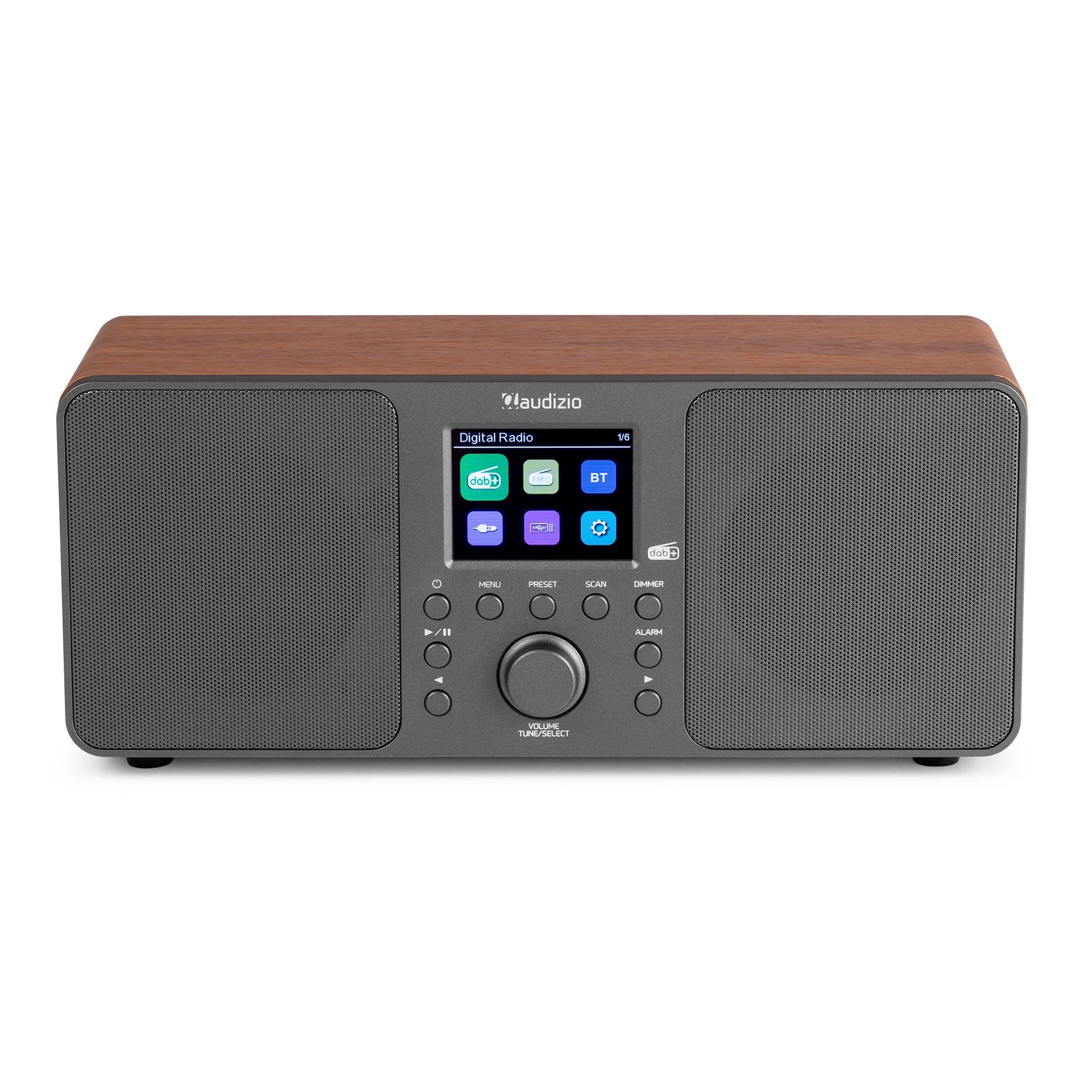 Genua Genua DAB+ Stereo Radio Dark Grey