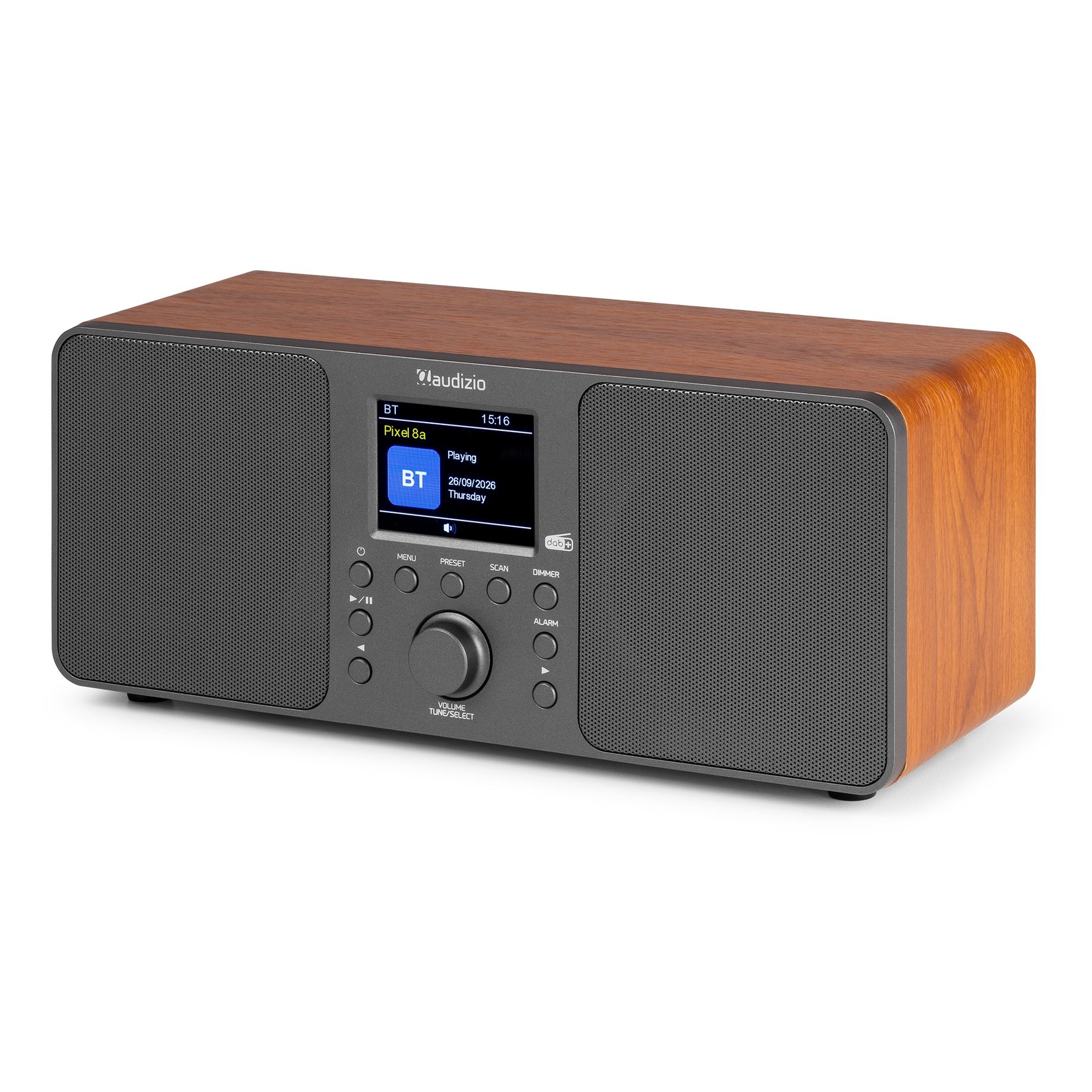 Genua Genua DAB+ Stereo Radio Dark Grey