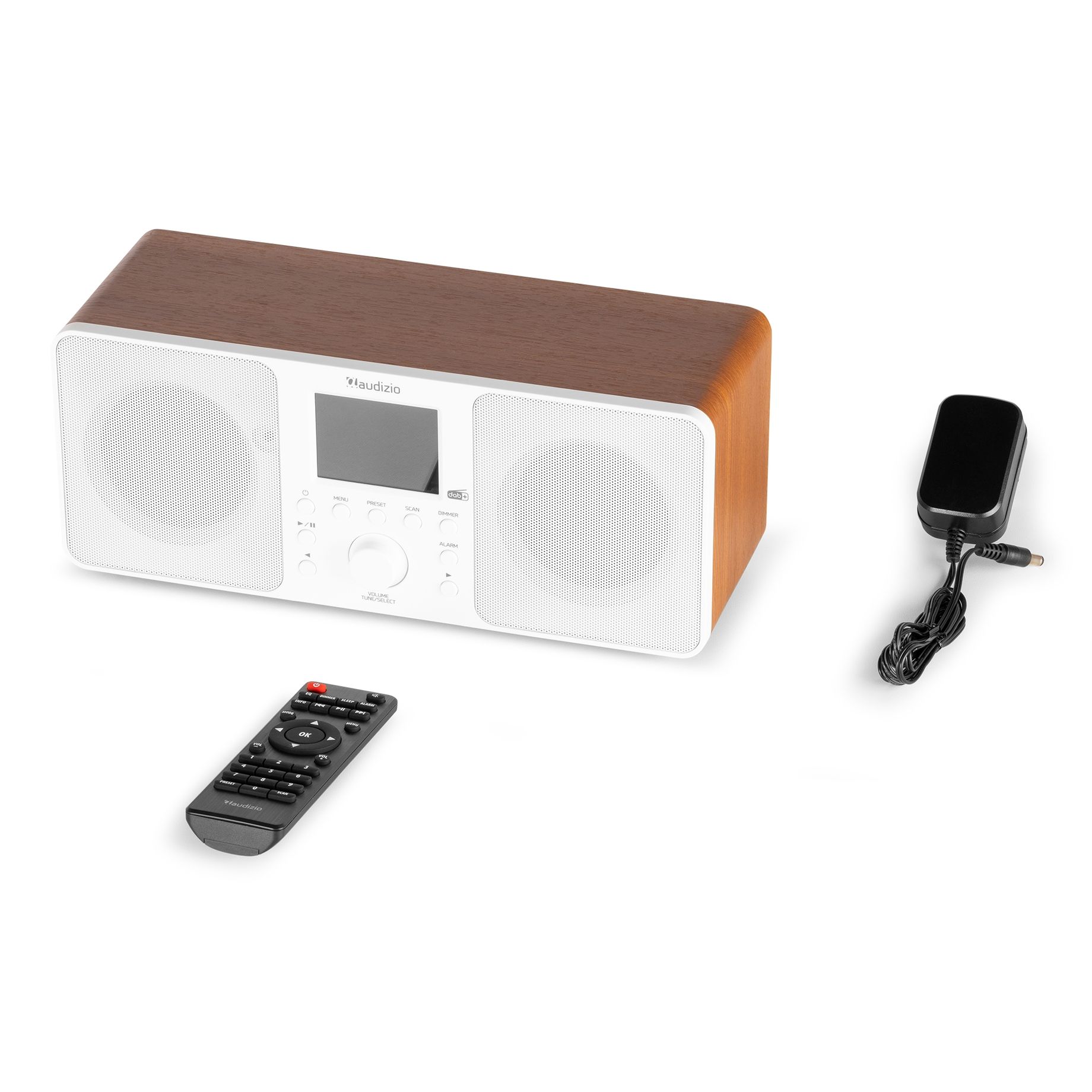 Genua DAB+ Stereo Radio White